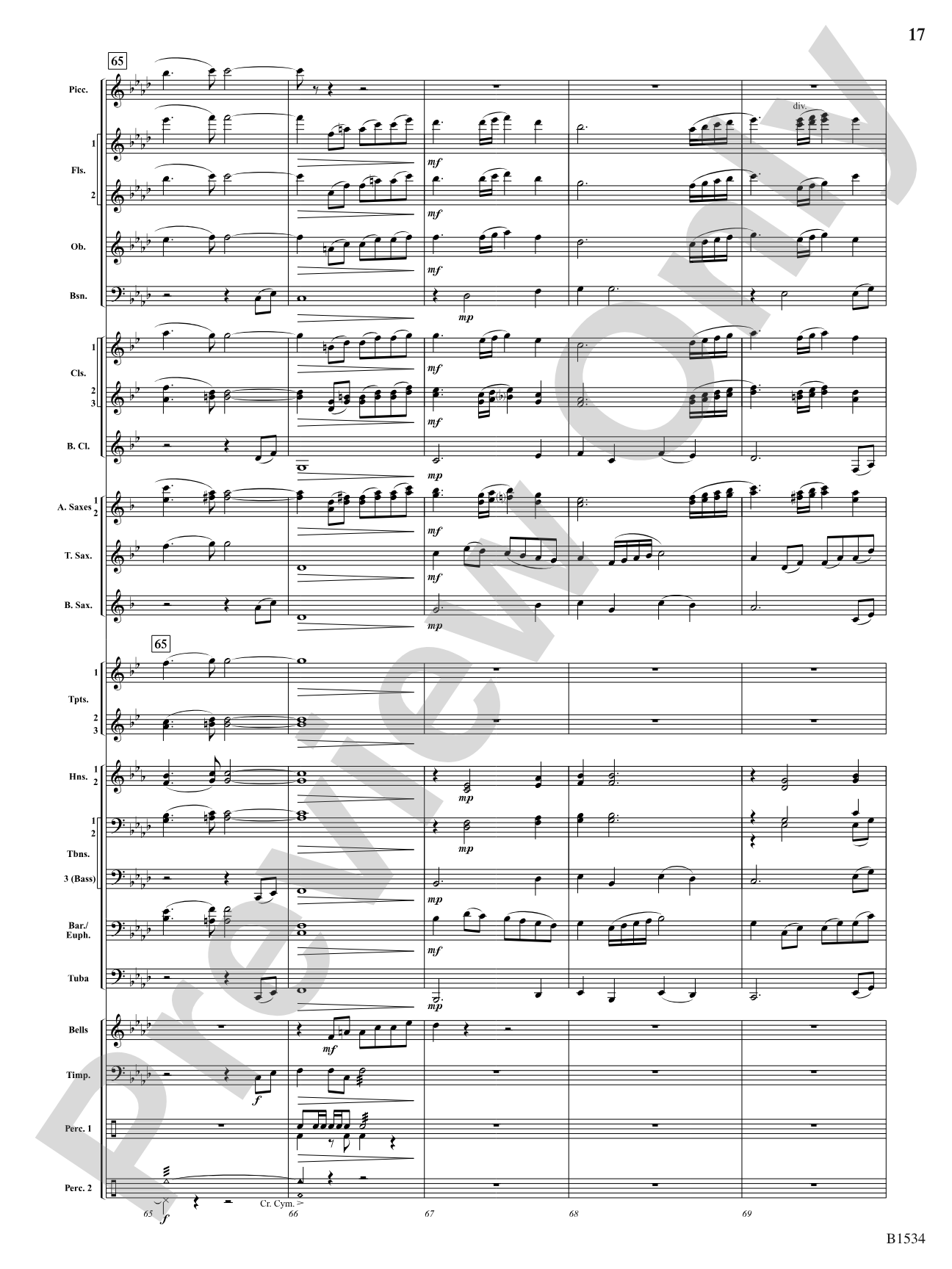 Carnegie Anthem: Concert Band Conductor Score & Parts