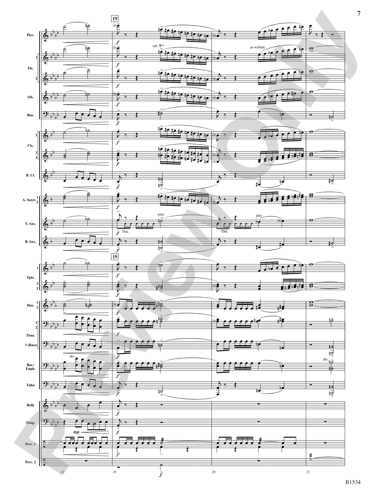 Carnegie Anthem: Concert Band Conductor Score & Parts