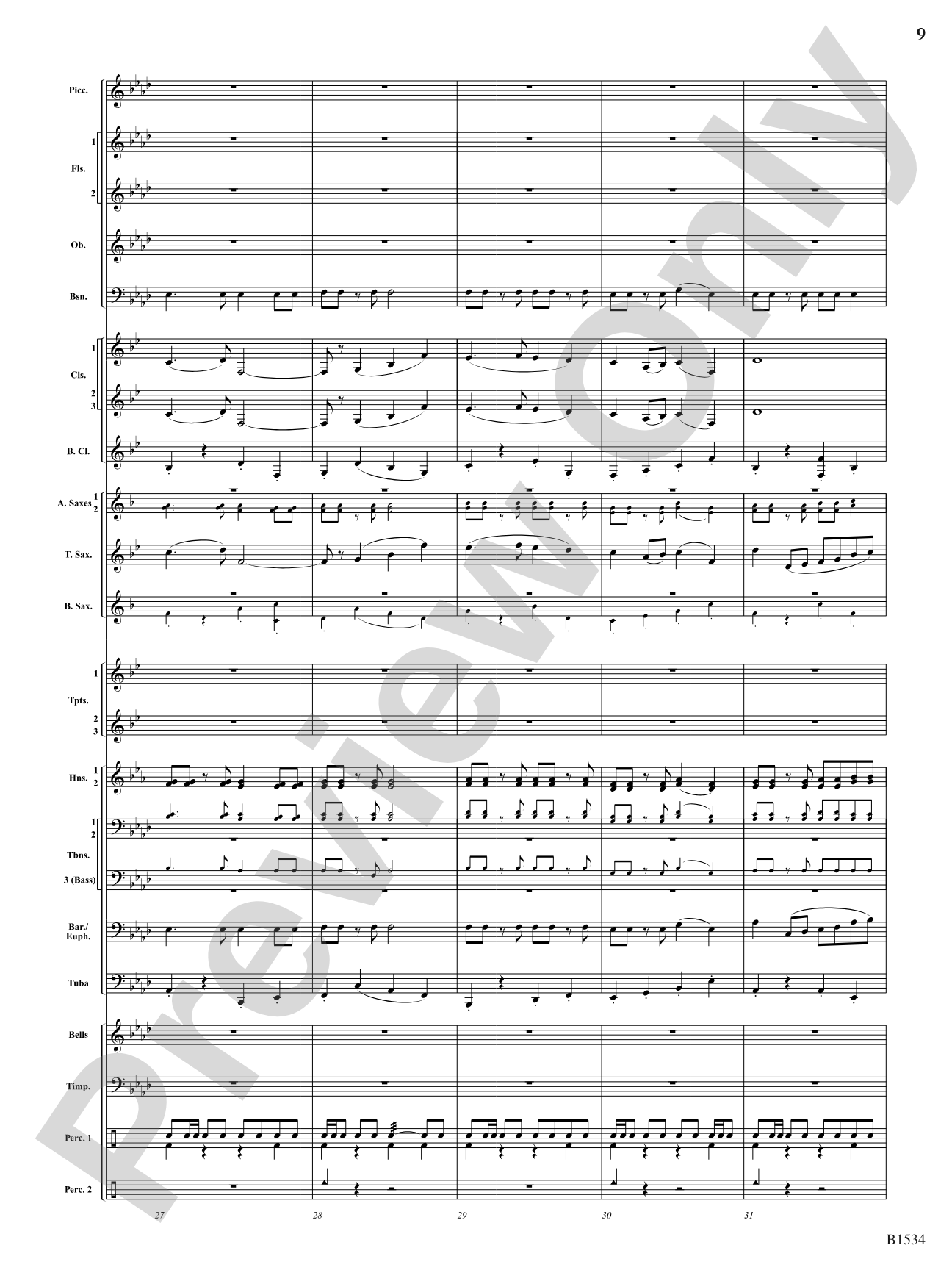 Carnegie Anthem: Concert Band Conductor Score & Parts