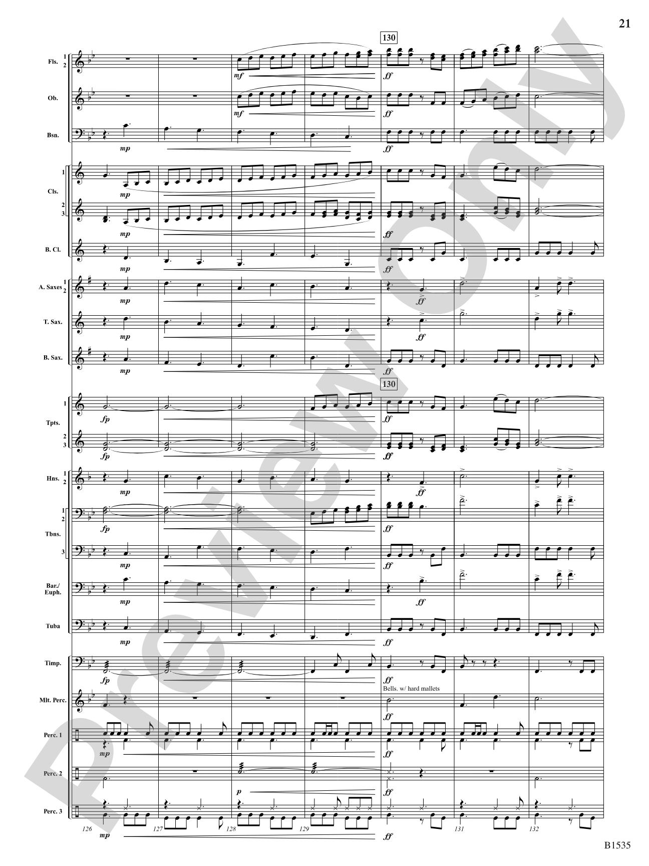 Jubilant Flourishes: Concert Band Conductor Score & Parts