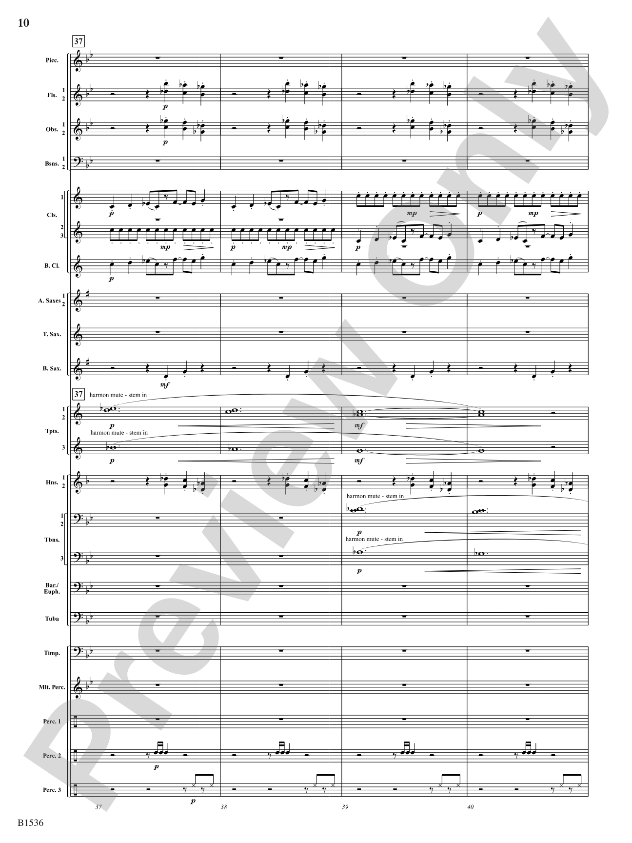 To the Sky: Concert Band Conductor Score & Parts