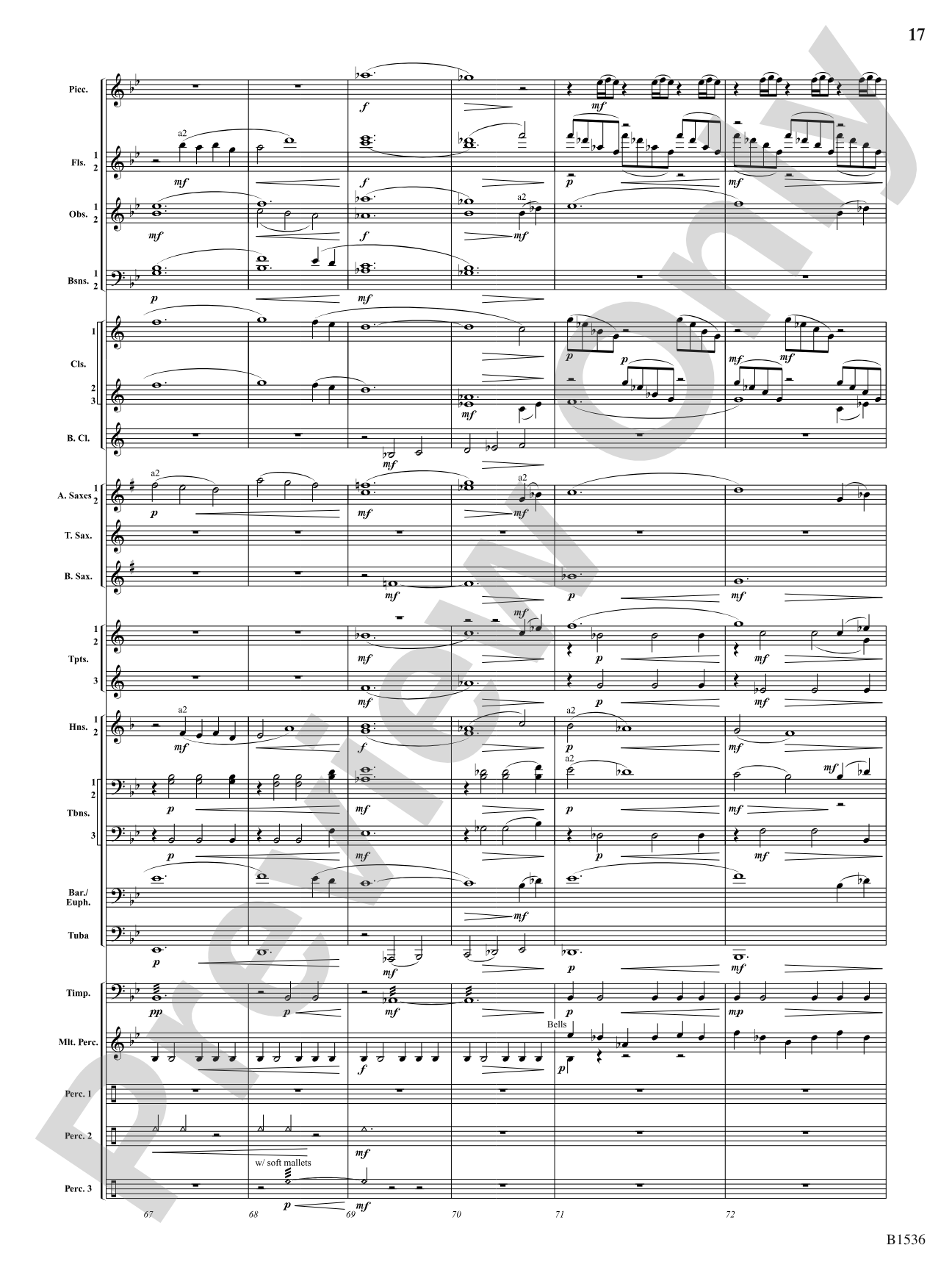 To the Sky: Concert Band Conductor Score & Parts