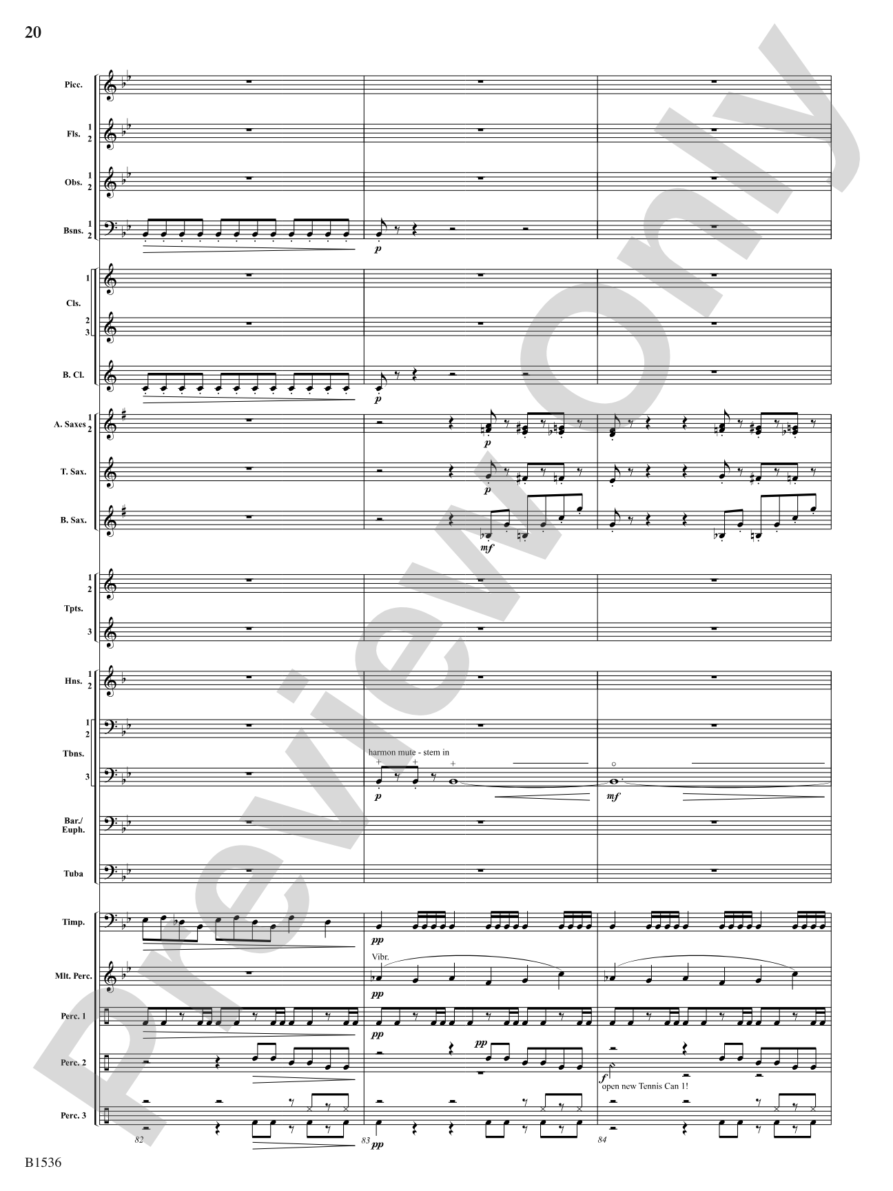 To the Sky: Concert Band Conductor Score & Parts