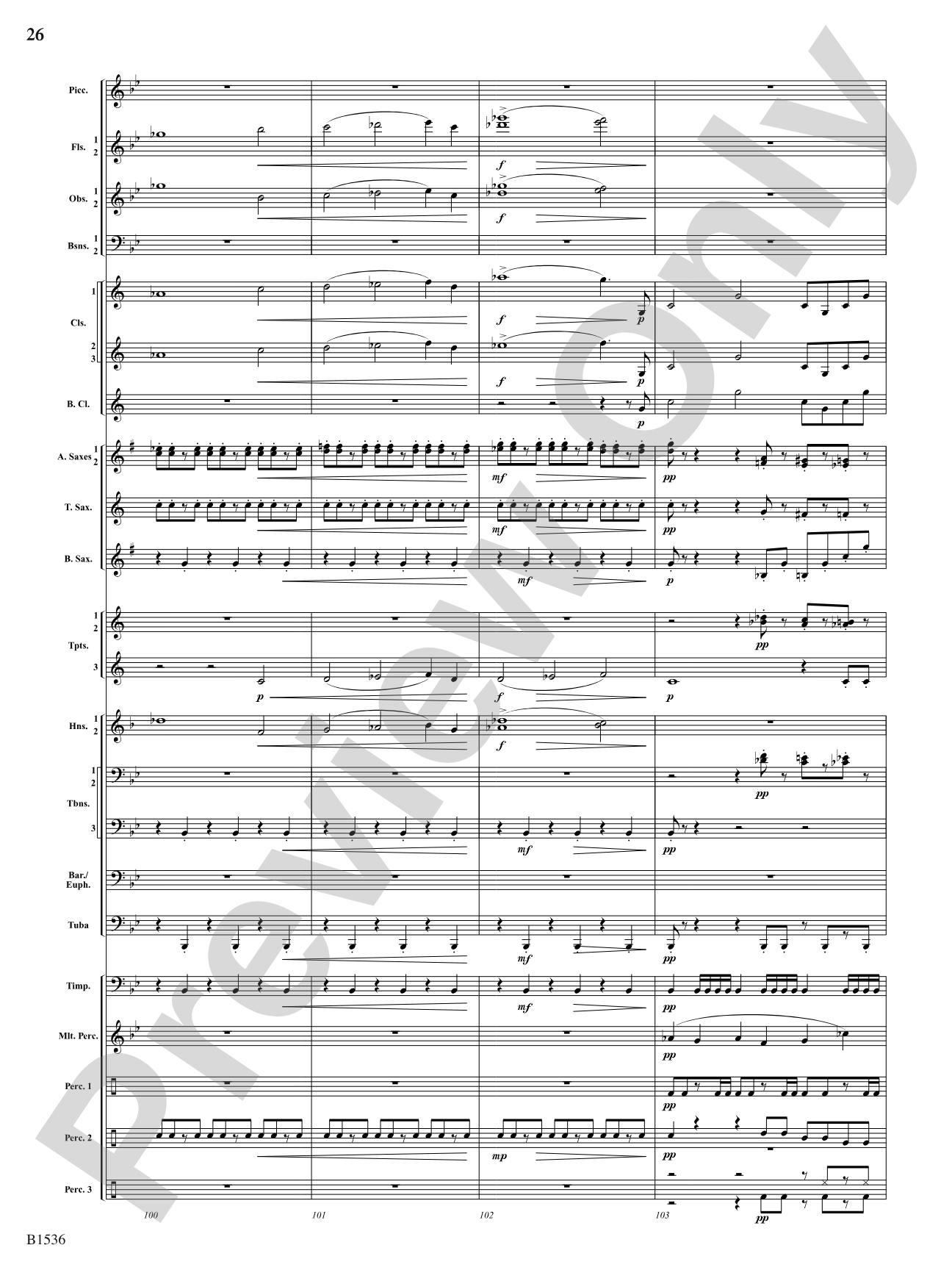 To the Sky: Concert Band Conductor Score & Parts