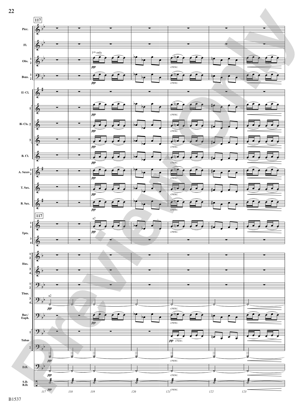 Galop: Concert Band Conductor Score & Parts