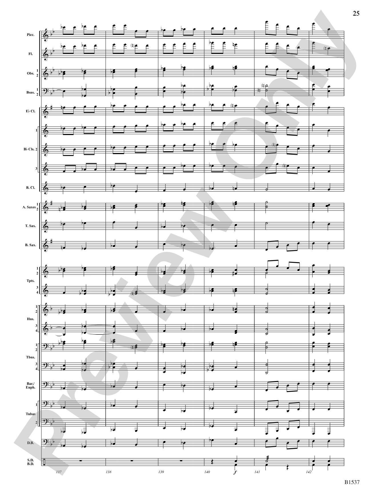 Galop: Concert Band Conductor Score & Parts