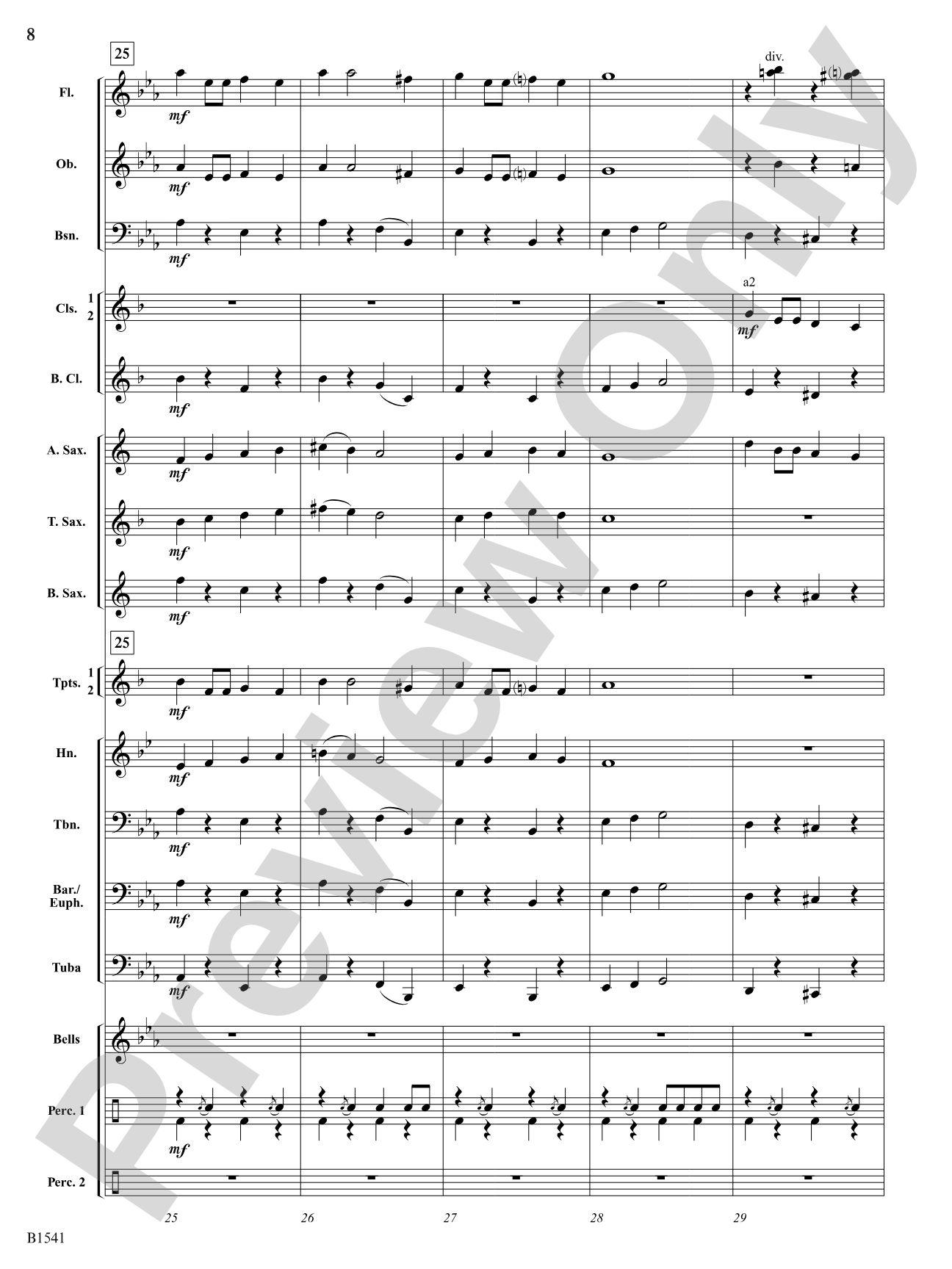 The Wobbly Unicycle: Concert Band Conductor Score & Parts