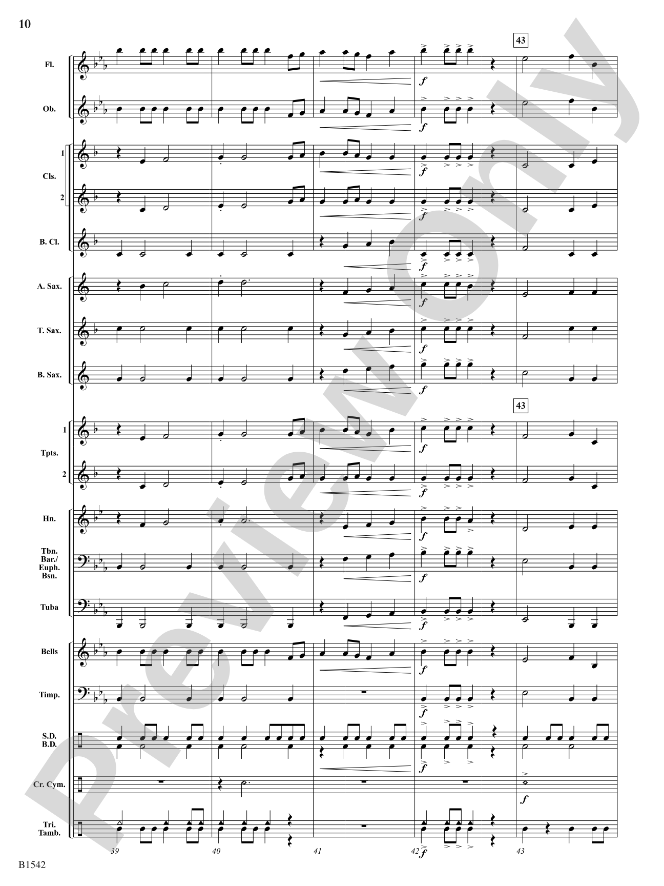 House of Lords: Concert Band Conductor Score & Parts