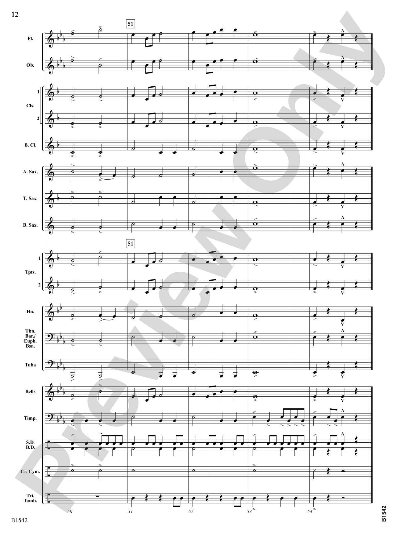 House of Lords: Concert Band Conductor Score & Parts