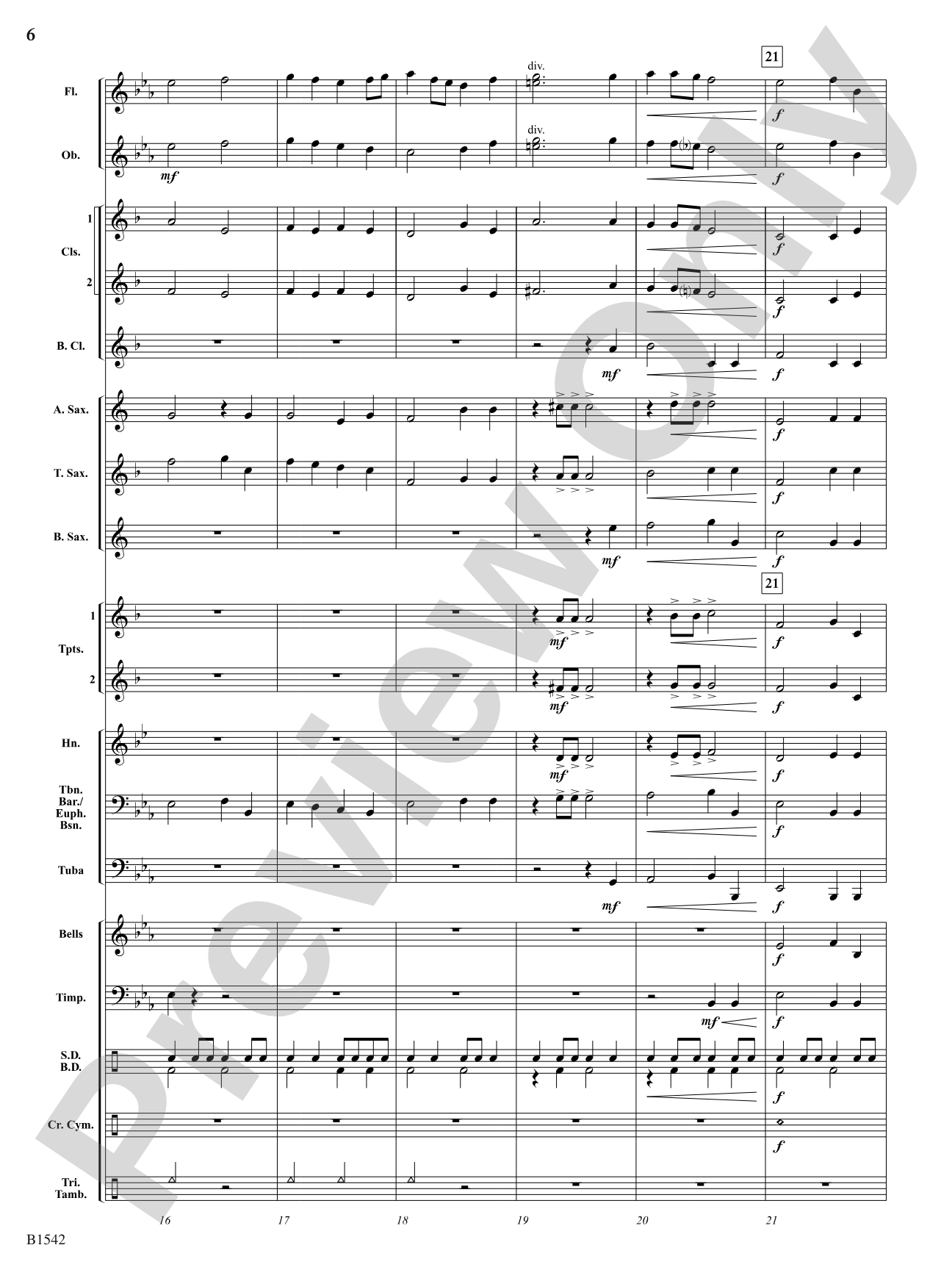 House of Lords: Concert Band Conductor Score & Parts