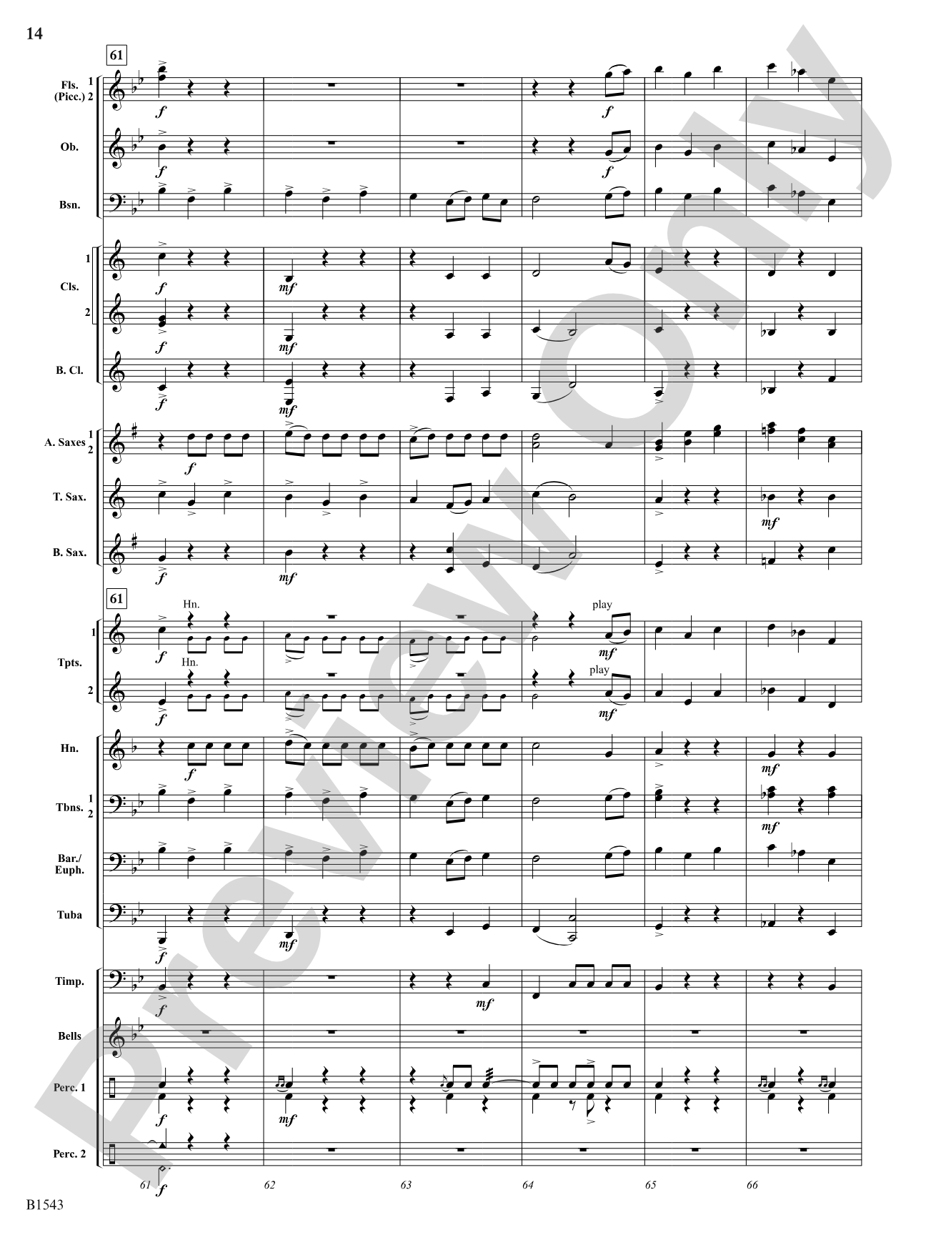 Credo: Concert Band Conductor Score & Parts