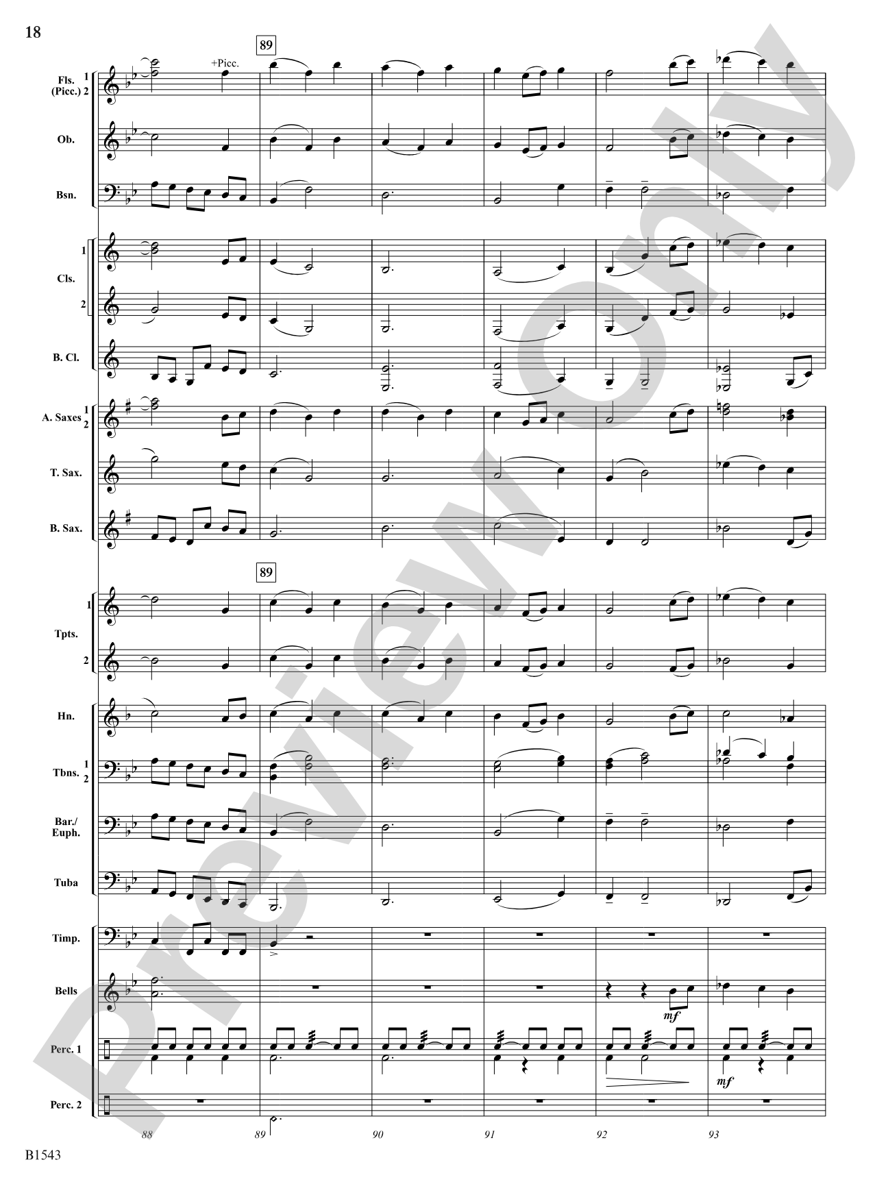 Credo: Concert Band Conductor Score & Parts