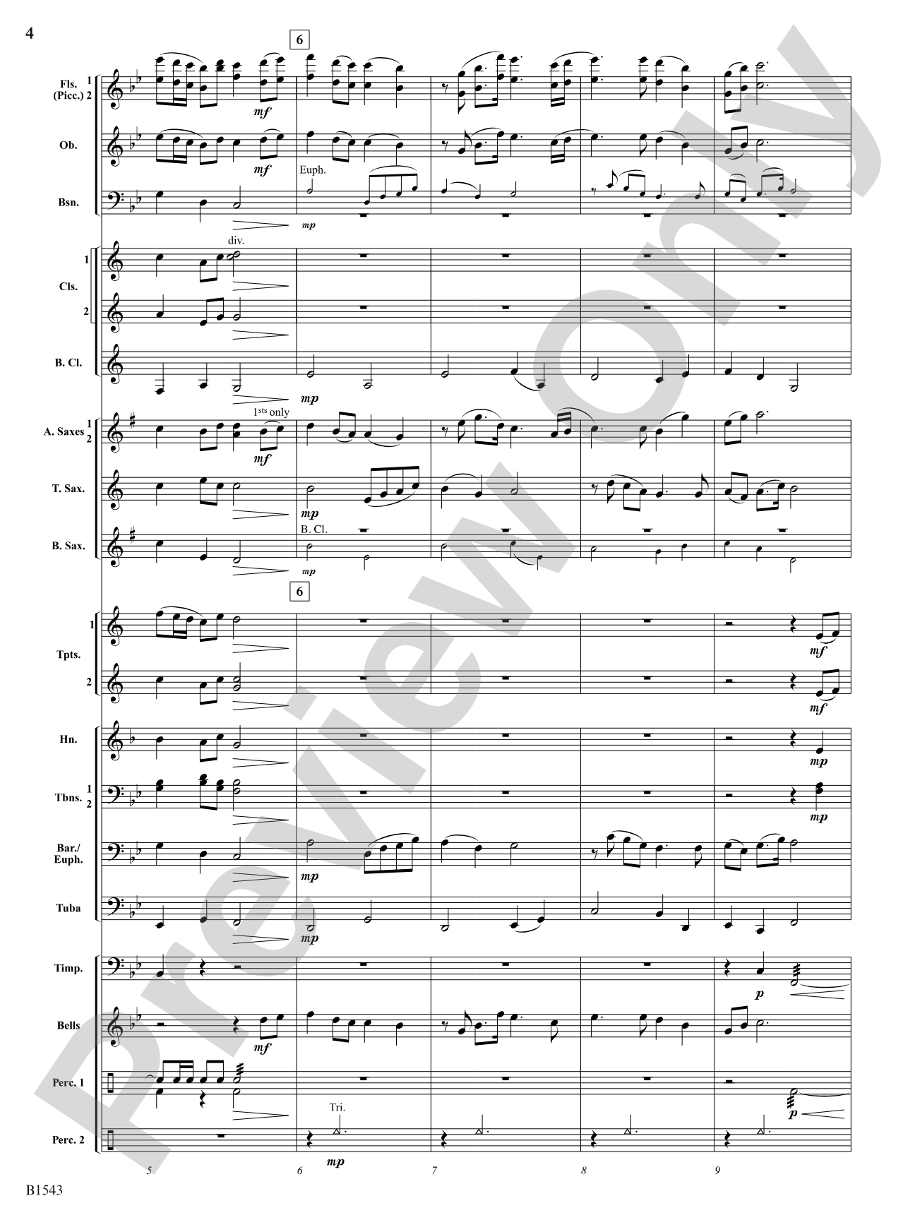 Credo: Concert Band Conductor Score & Parts
