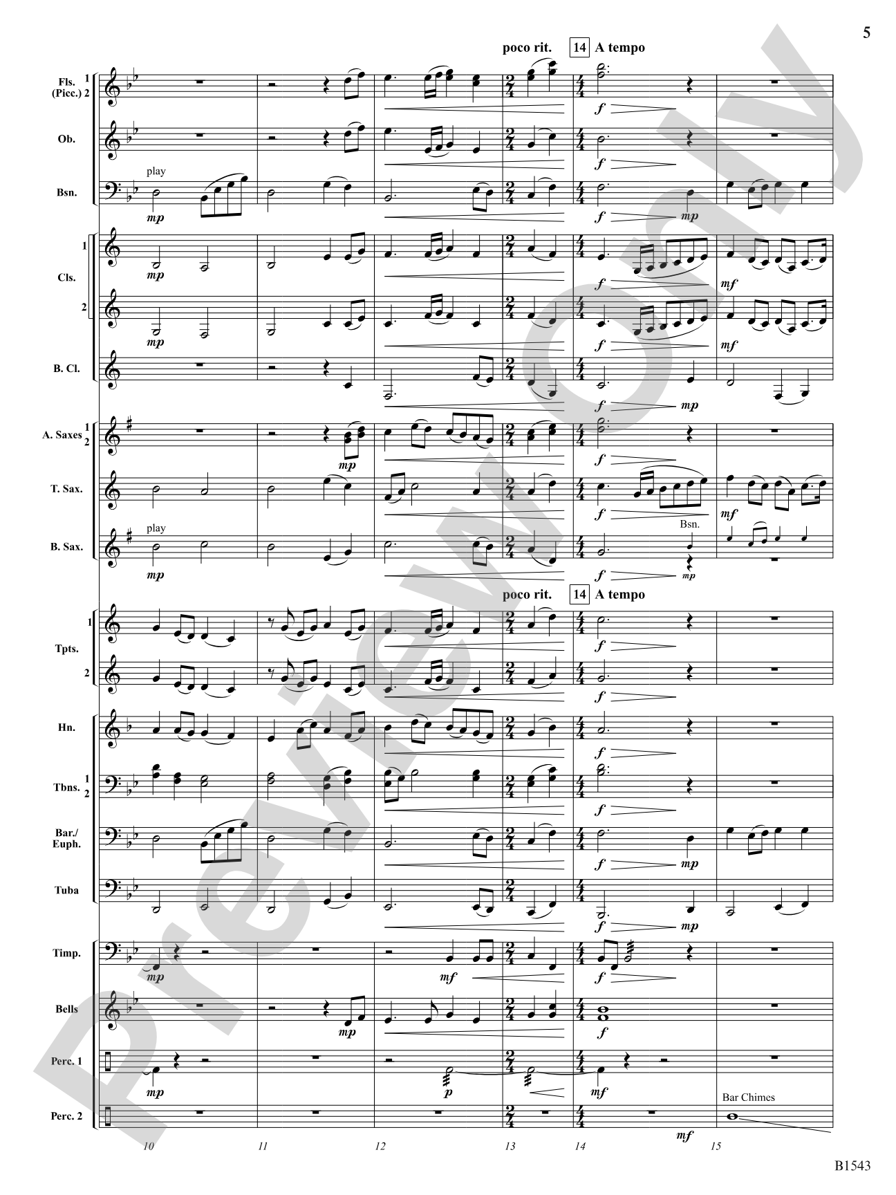 Credo: Concert Band Conductor Score & Parts