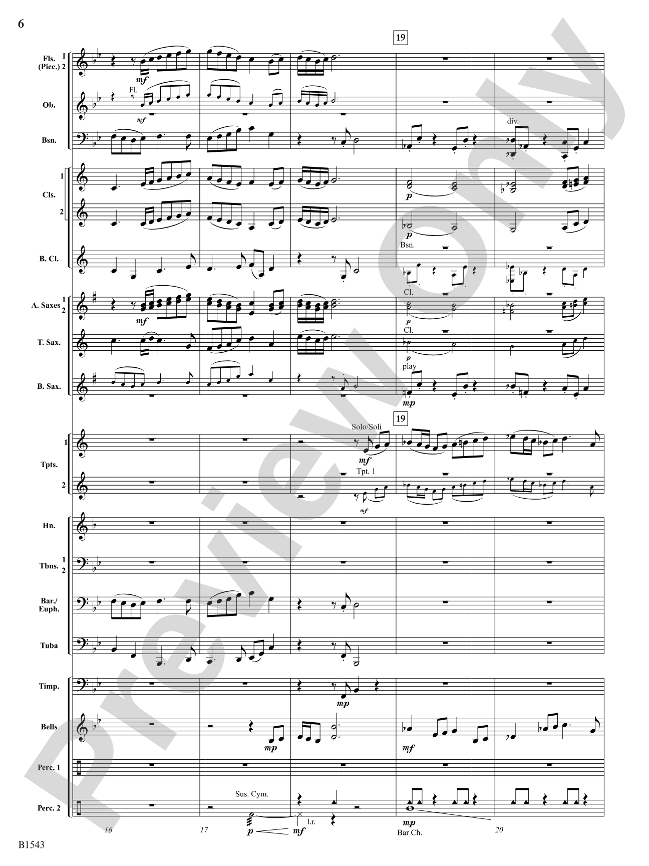 Credo: Concert Band Conductor Score & Parts