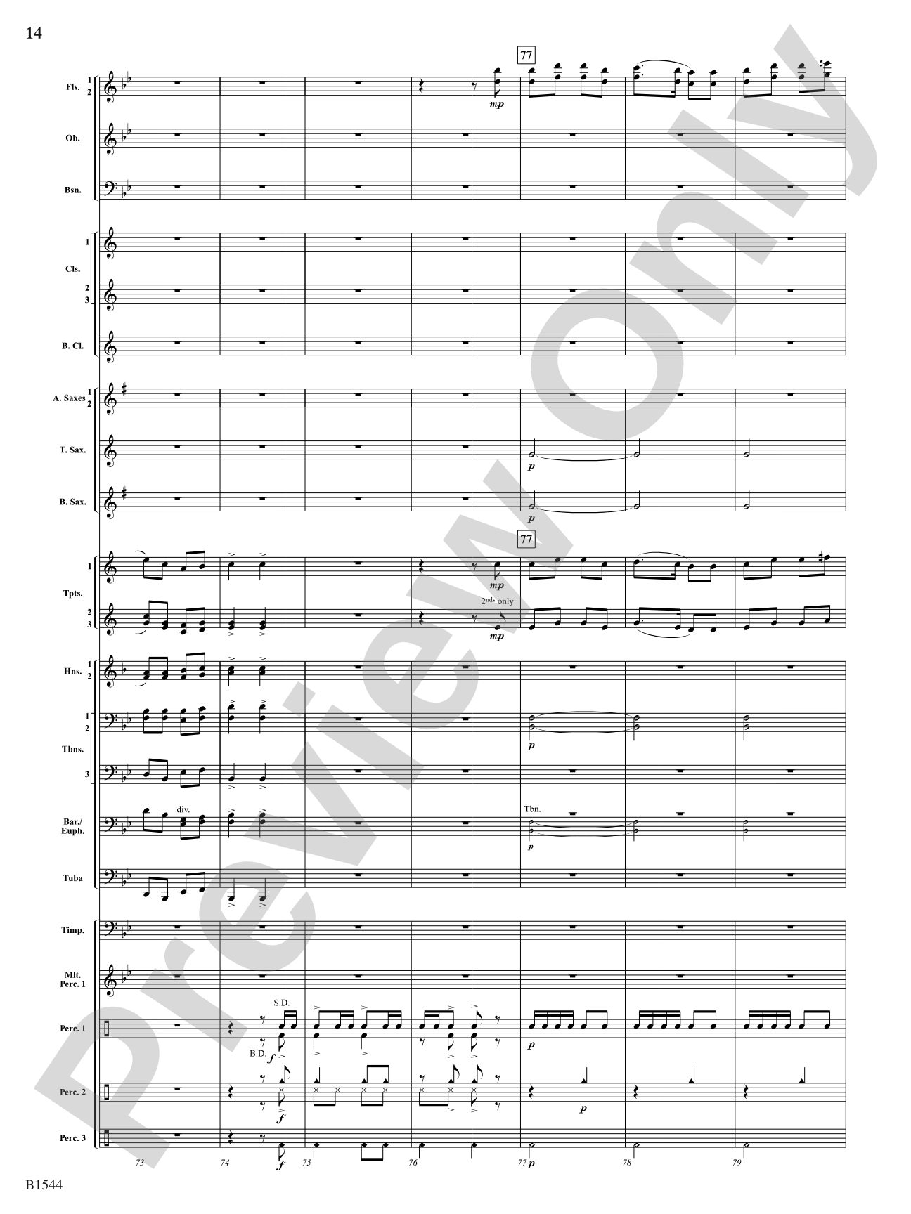 Tudor Sketches: Concert Band Conductor Score & Parts