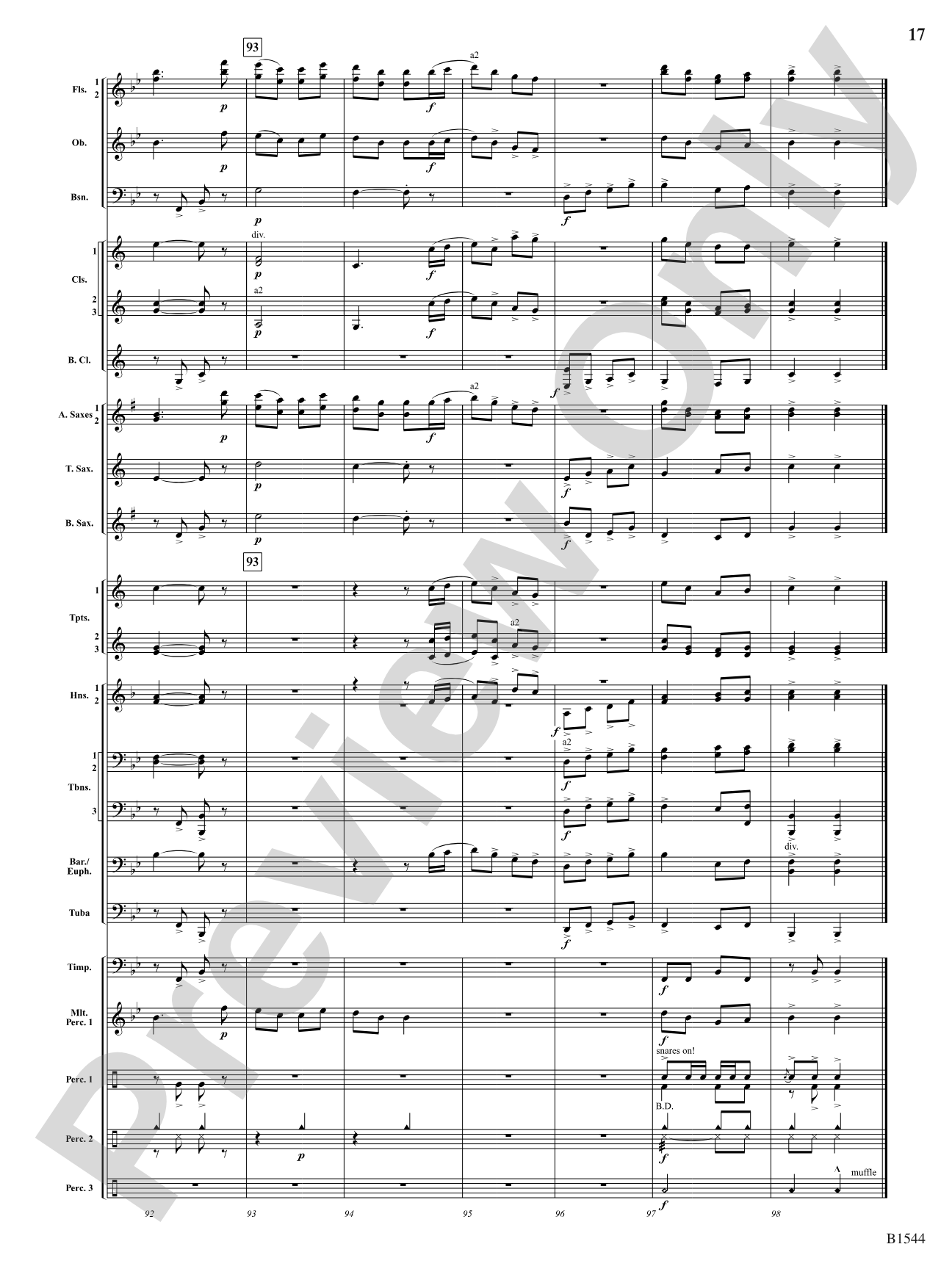 Tudor Sketches: Concert Band Conductor Score & Parts
