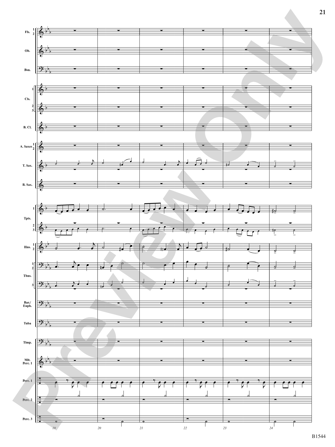 Tudor Sketches: Concert Band Conductor Score & Parts