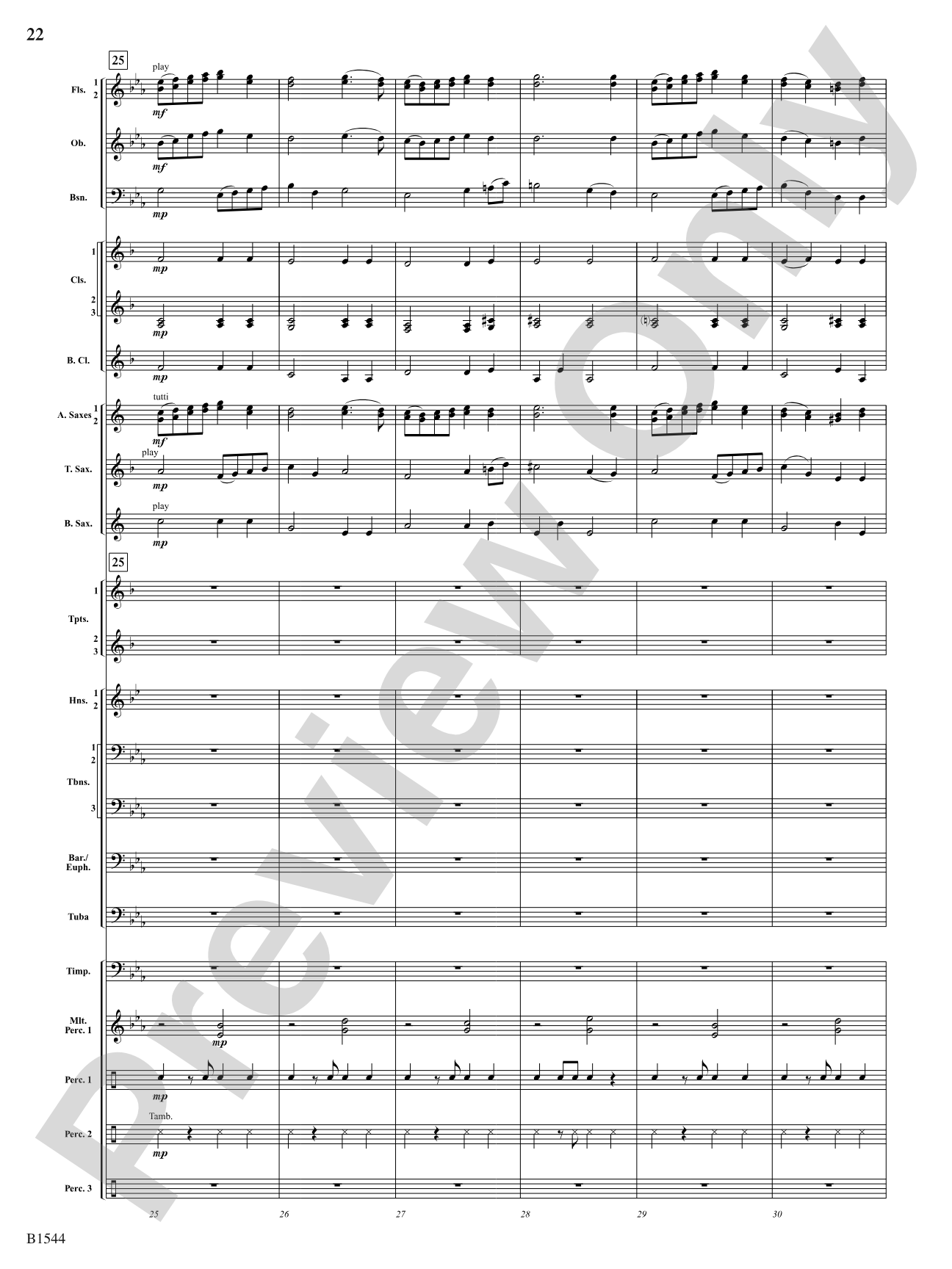 Tudor Sketches: Concert Band Conductor Score & Parts