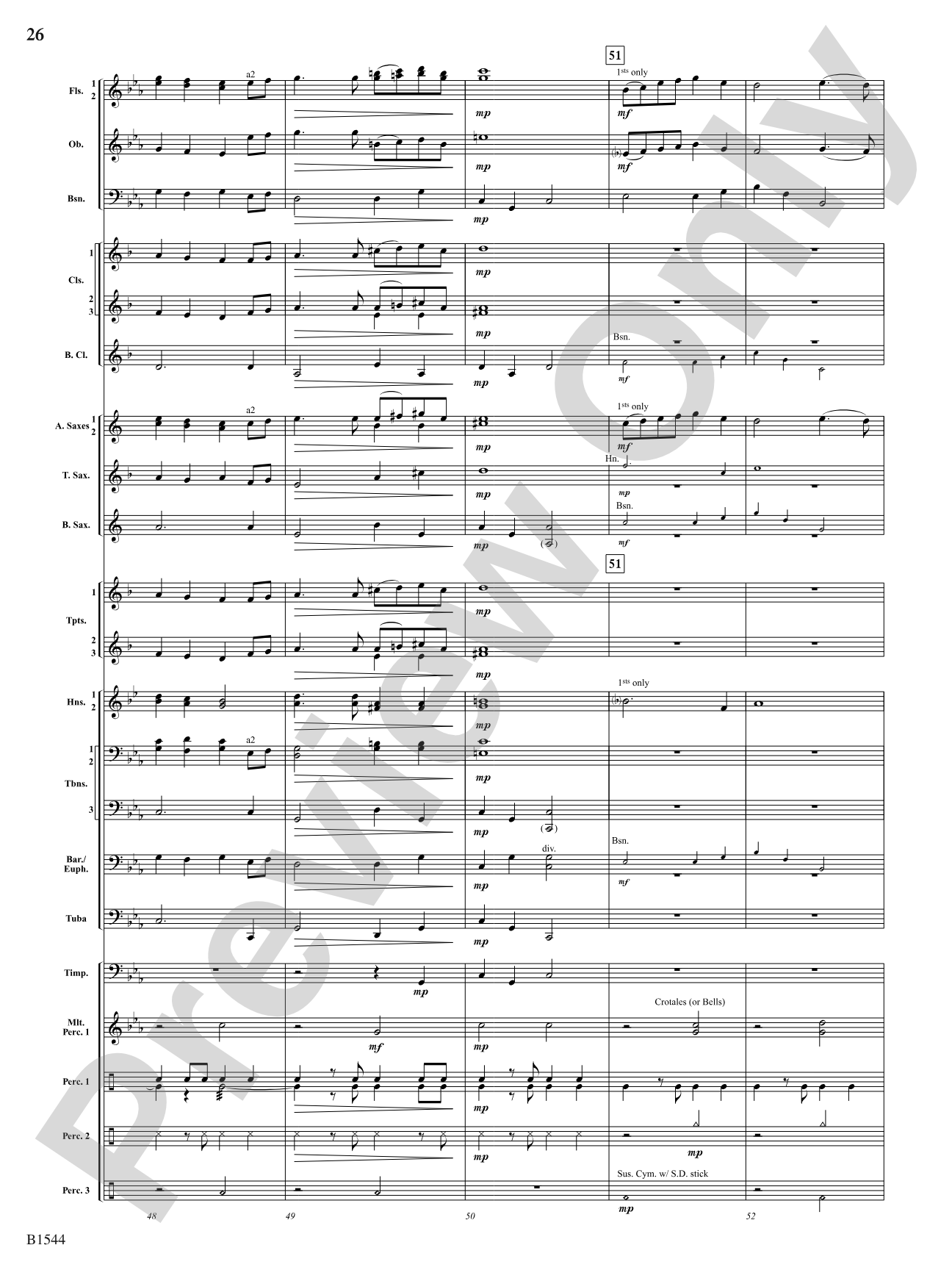 Tudor Sketches: Concert Band Conductor Score & Parts