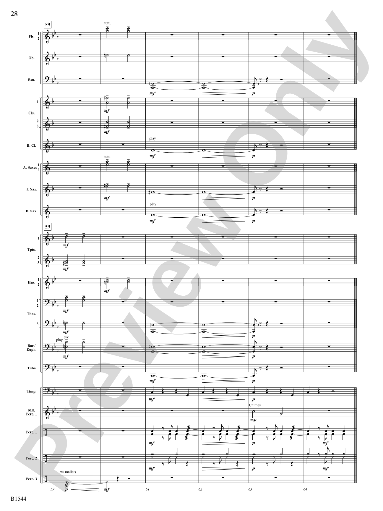 Tudor Sketches: Concert Band Conductor Score & Parts