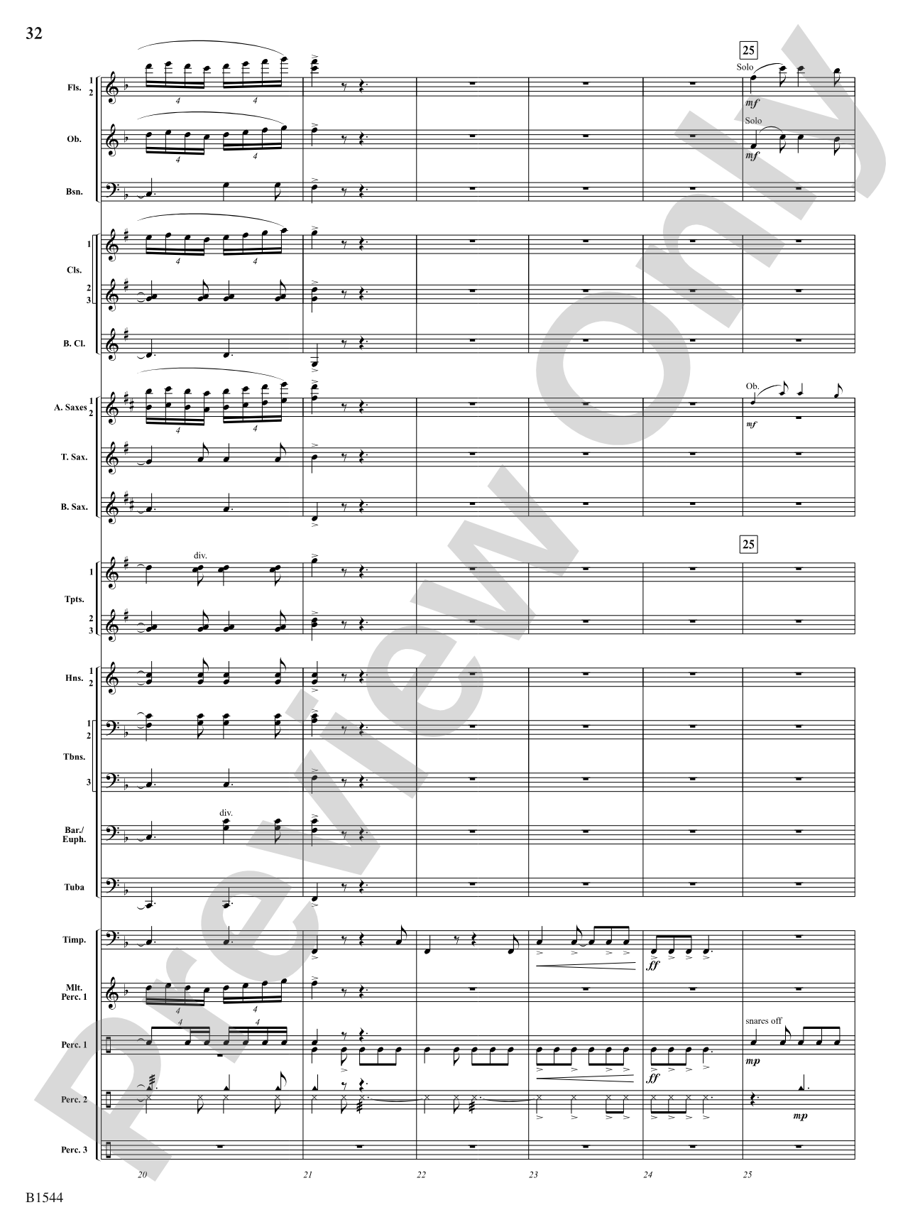 Tudor Sketches: Concert Band Conductor Score & Parts