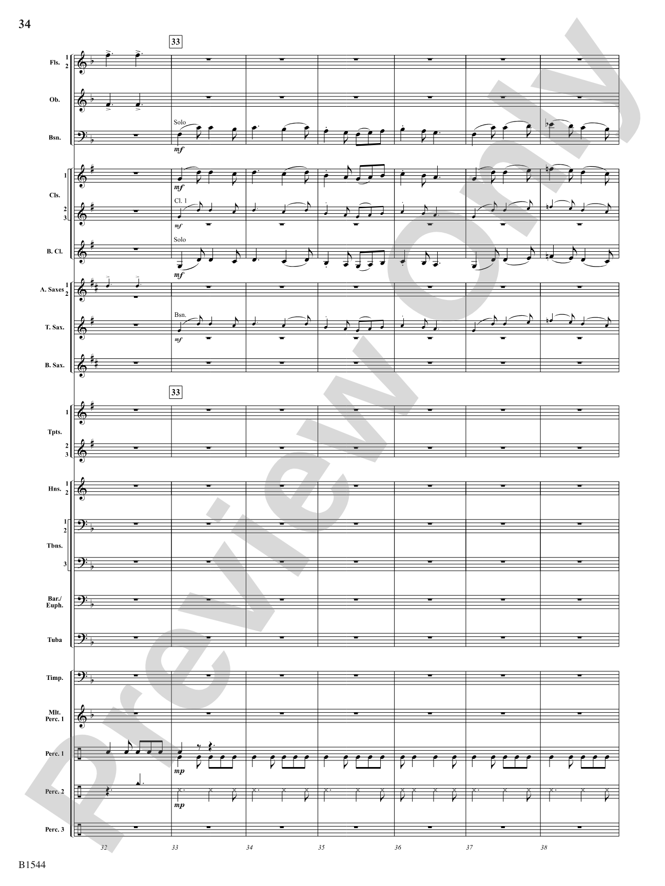 Tudor Sketches: Concert Band Conductor Score & Parts