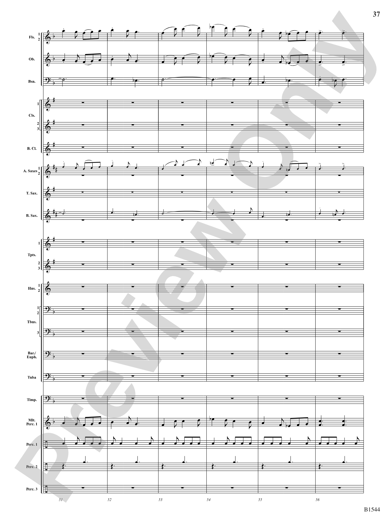 Tudor Sketches: Concert Band Conductor Score & Parts