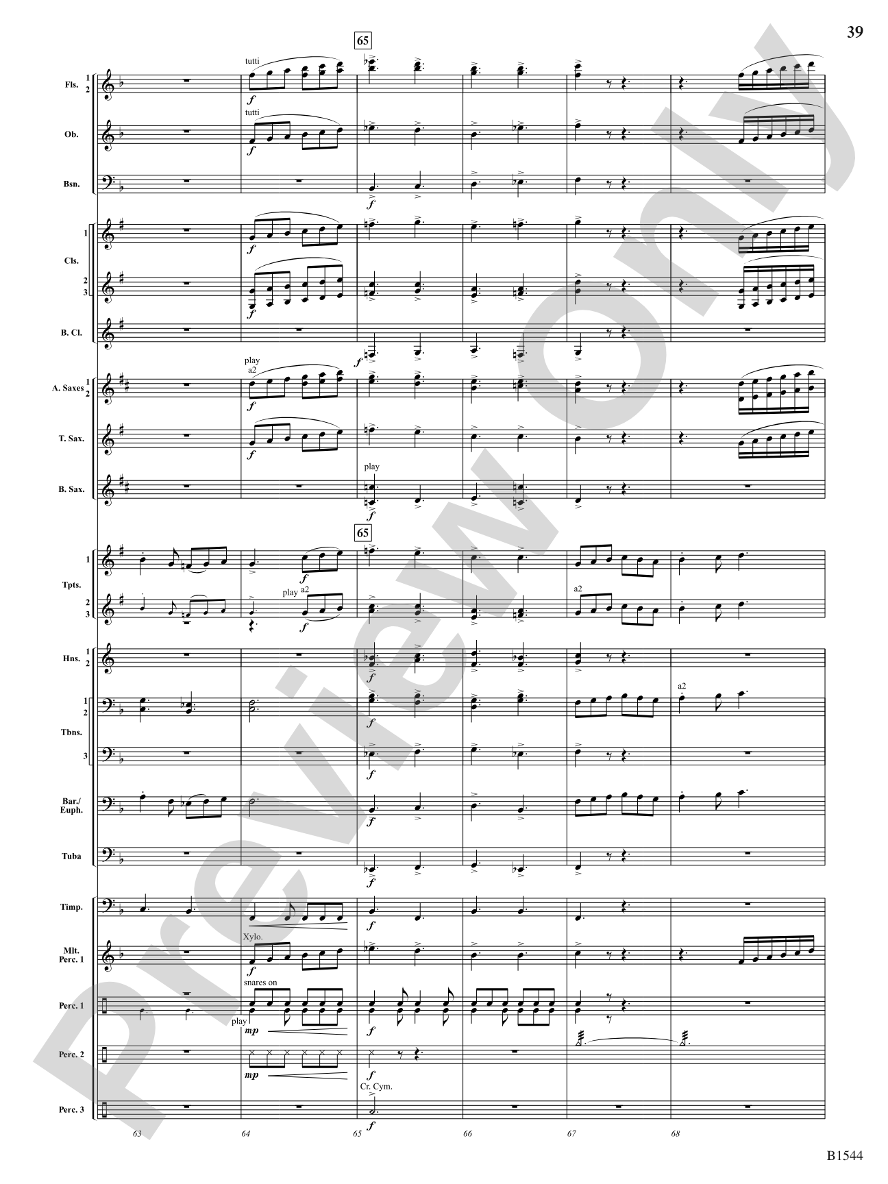 Tudor Sketches: Concert Band Conductor Score & Parts