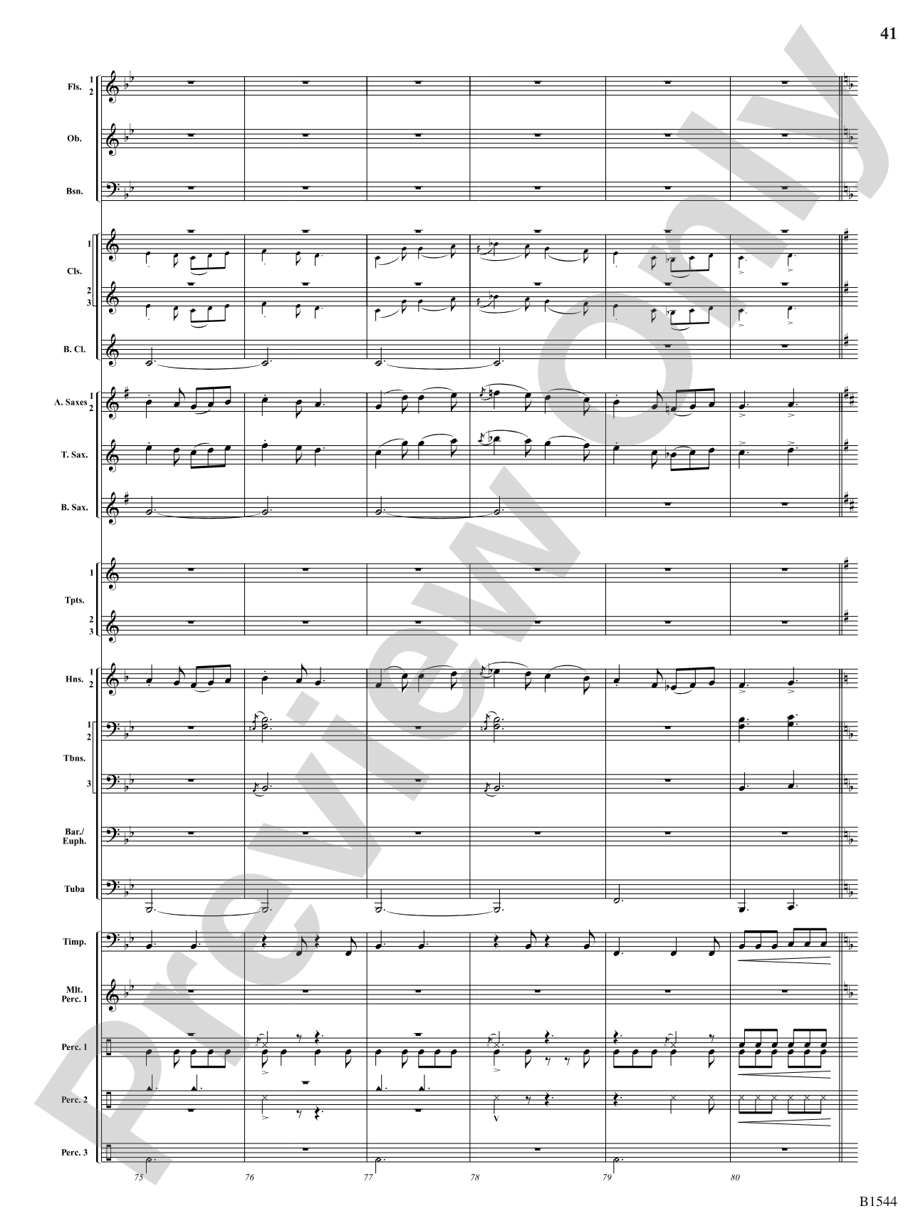 Tudor Sketches: Concert Band Conductor Score & Parts