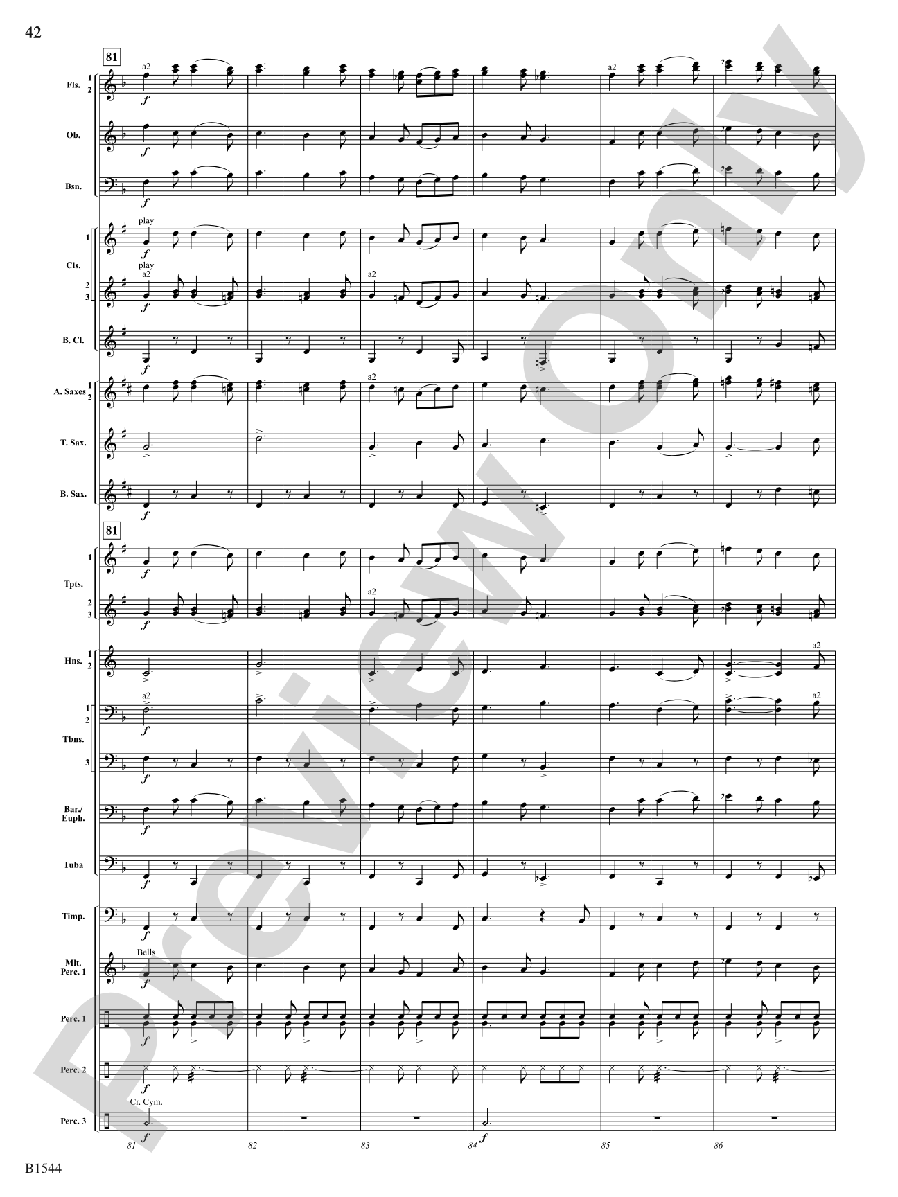 Tudor Sketches: Concert Band Conductor Score & Parts