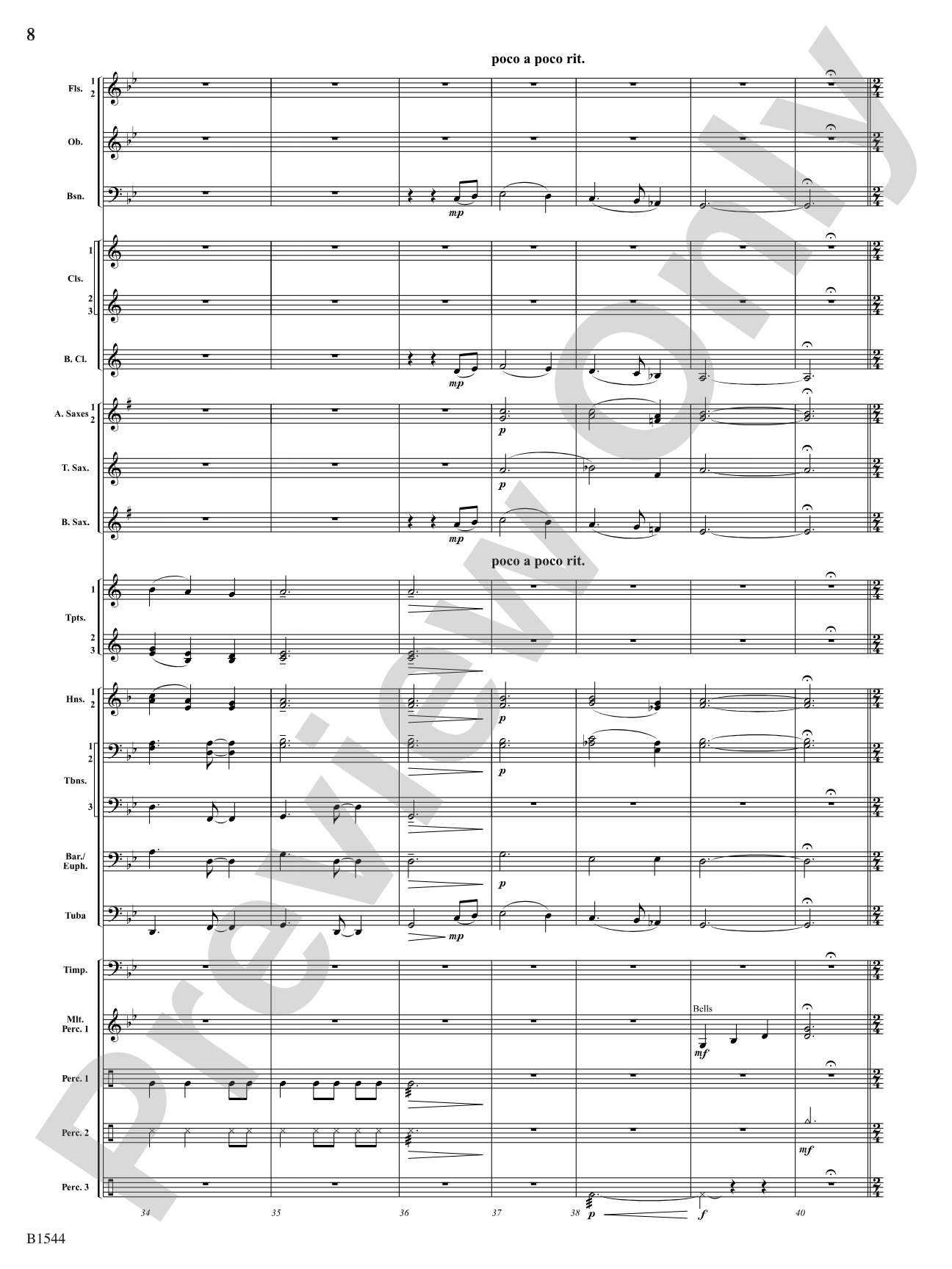 Tudor Sketches: Concert Band Conductor Score & Parts