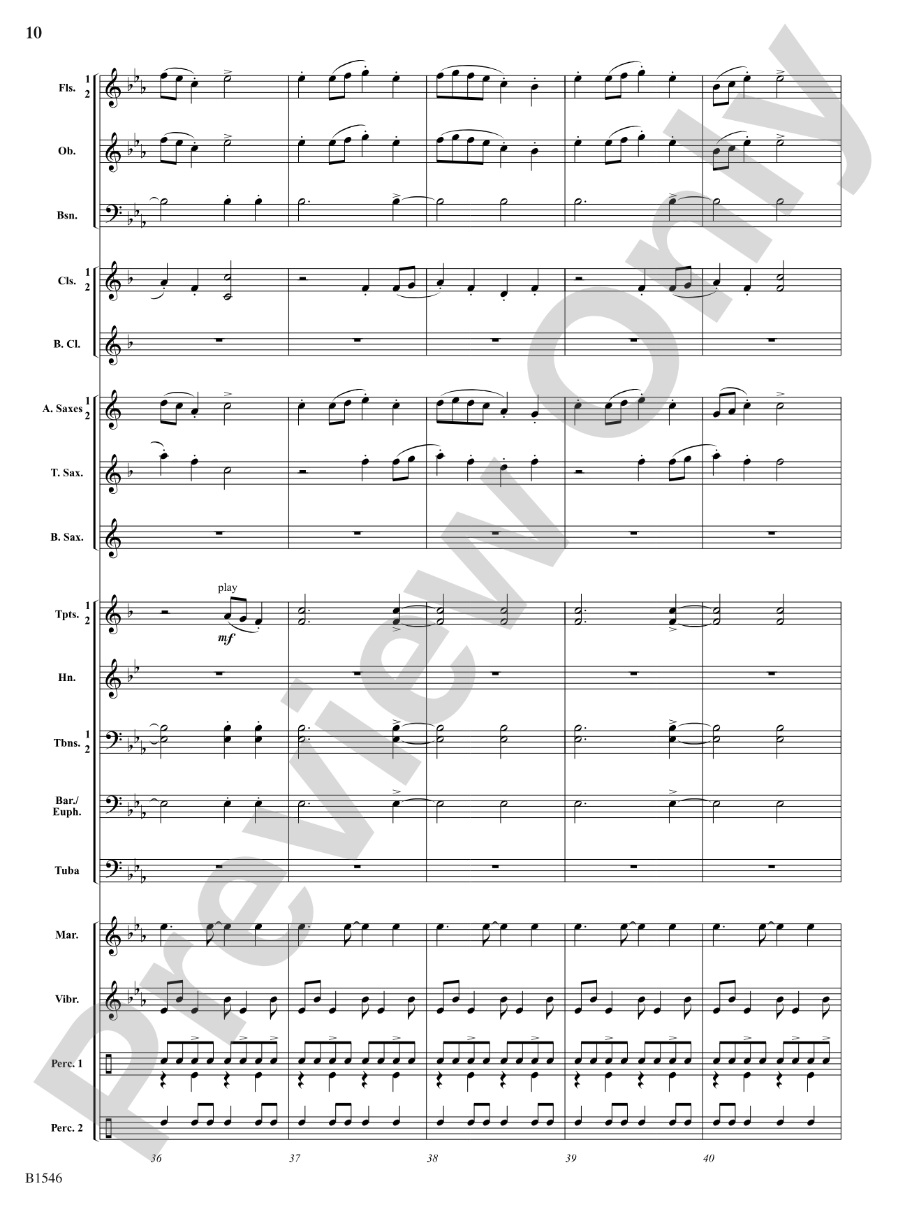 Blue Ridge Reel: Concert Band Conductor Score & Parts