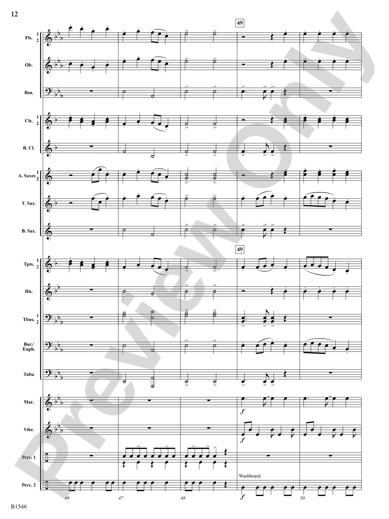 Blue Ridge Reel: Concert Band Conductor Score & Parts