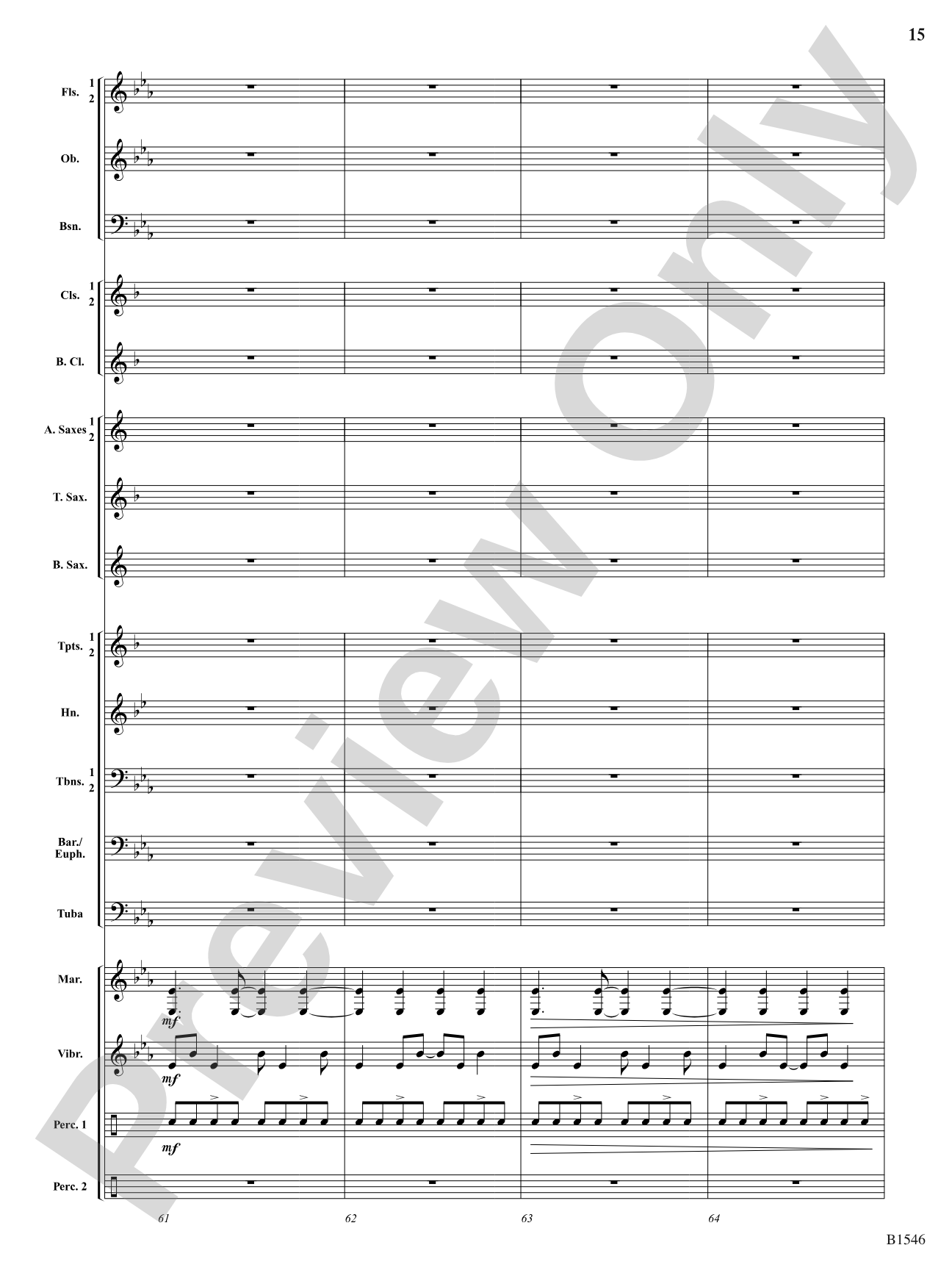 Blue Ridge Reel: Concert Band Conductor Score & Parts
