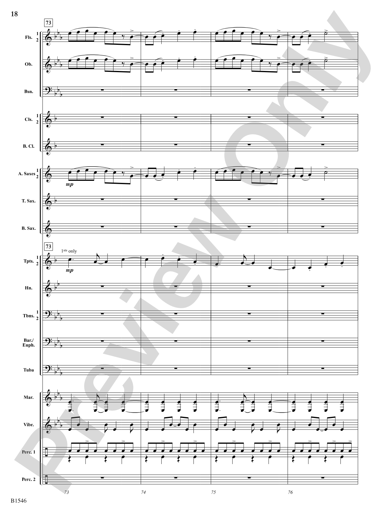 Blue Ridge Reel: Concert Band Conductor Score & Parts