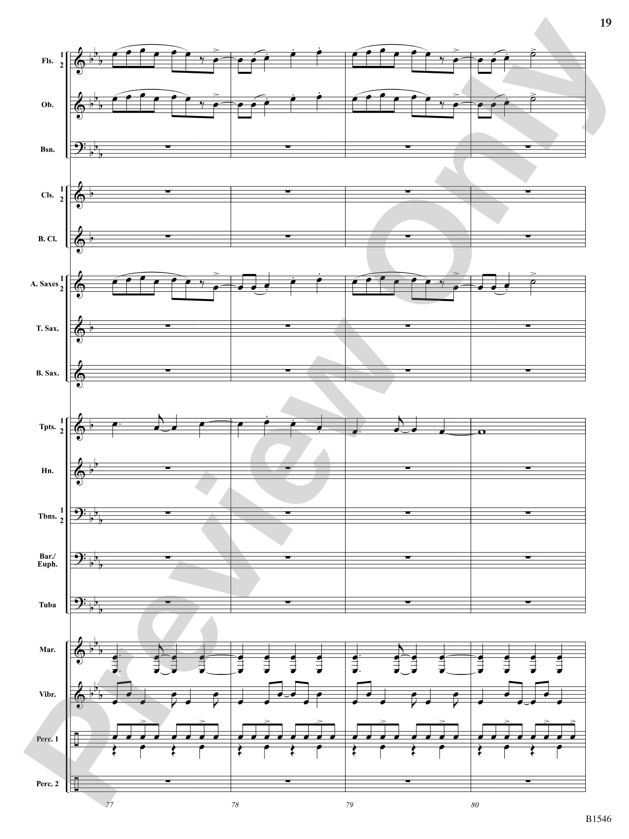 Blue Ridge Reel: Concert Band Conductor Score & Parts