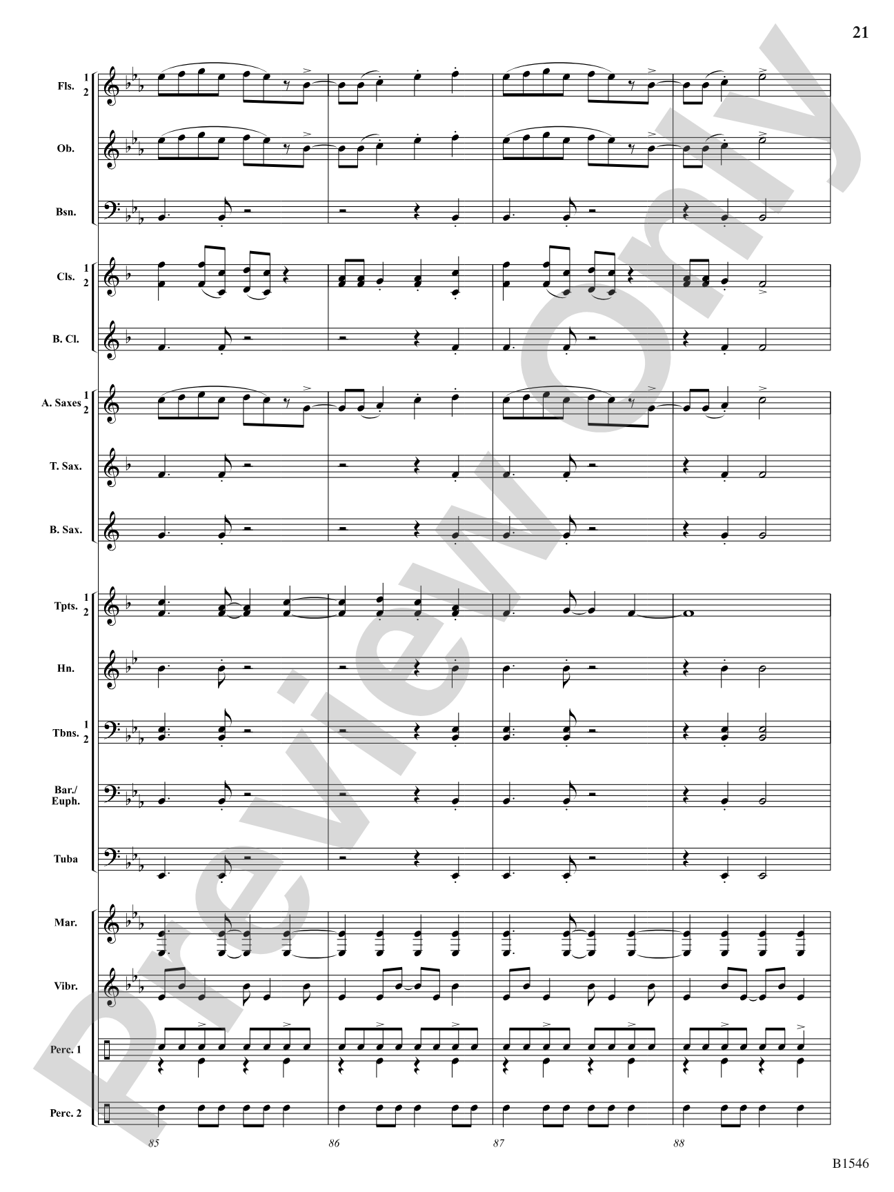 Blue Ridge Reel: Concert Band Conductor Score & Parts