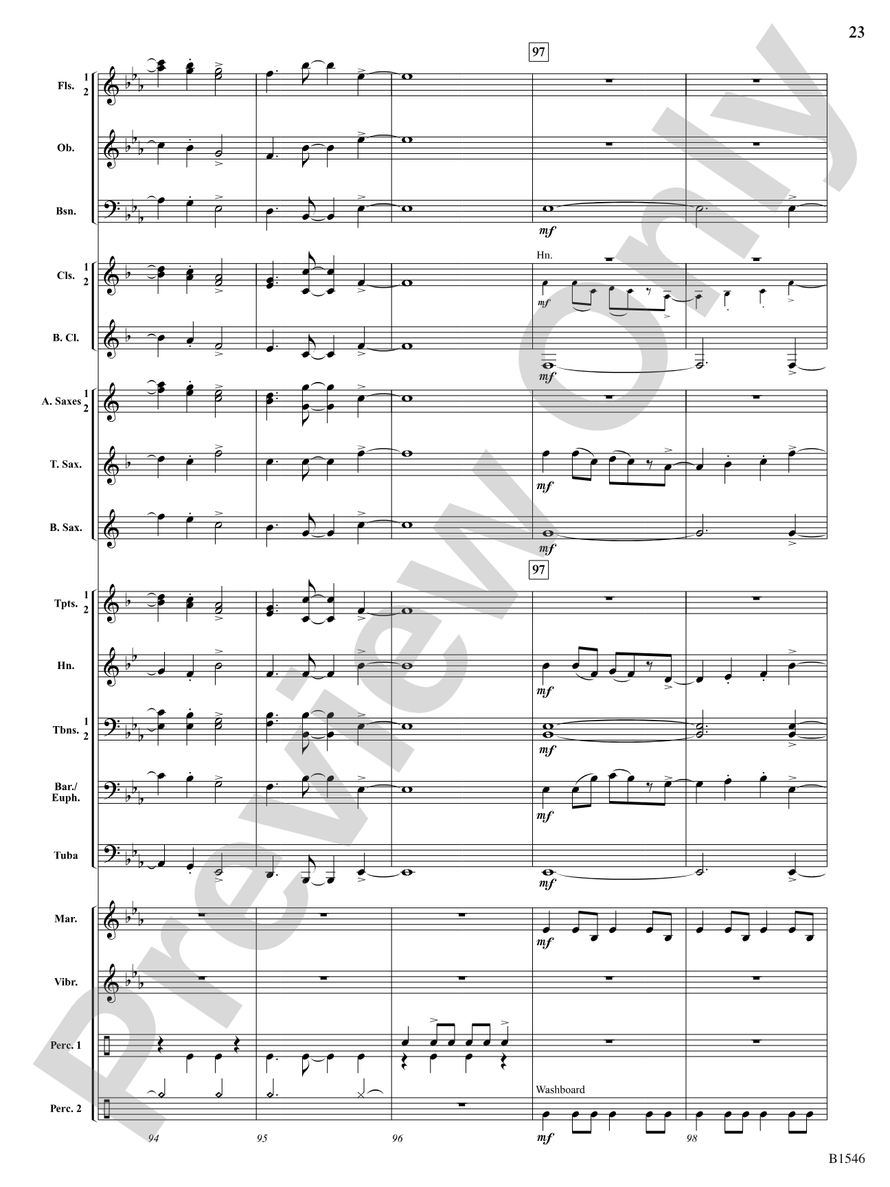 Blue Ridge Reel: Concert Band Conductor Score & Parts