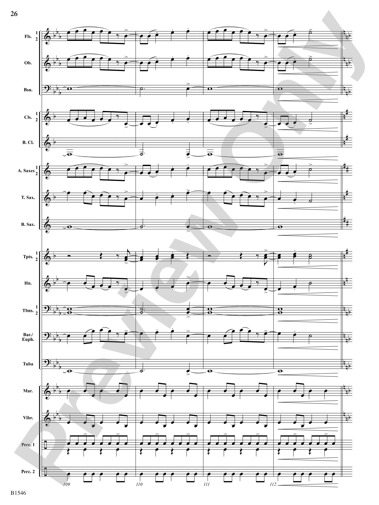 Blue Ridge Reel: Concert Band Conductor Score & Parts