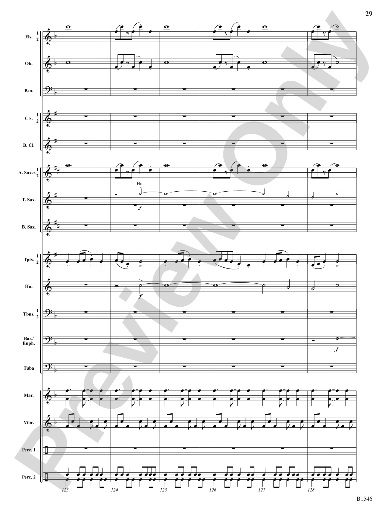 Blue Ridge Reel: Concert Band Conductor Score & Parts