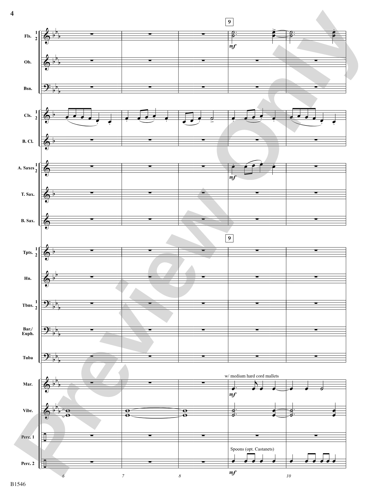 Blue Ridge Reel: Concert Band Conductor Score & Parts