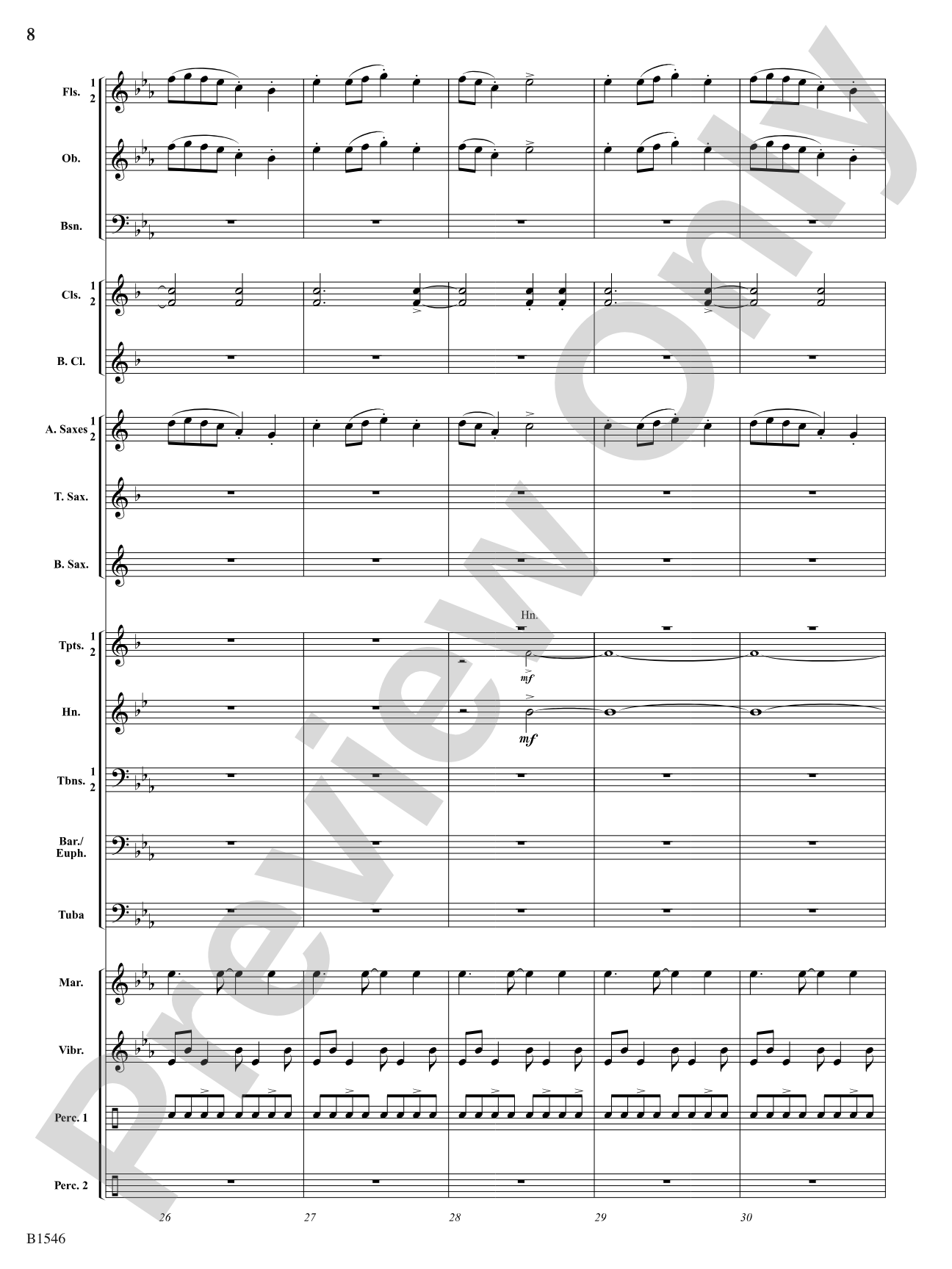 Blue Ridge Reel: Concert Band Conductor Score & Parts