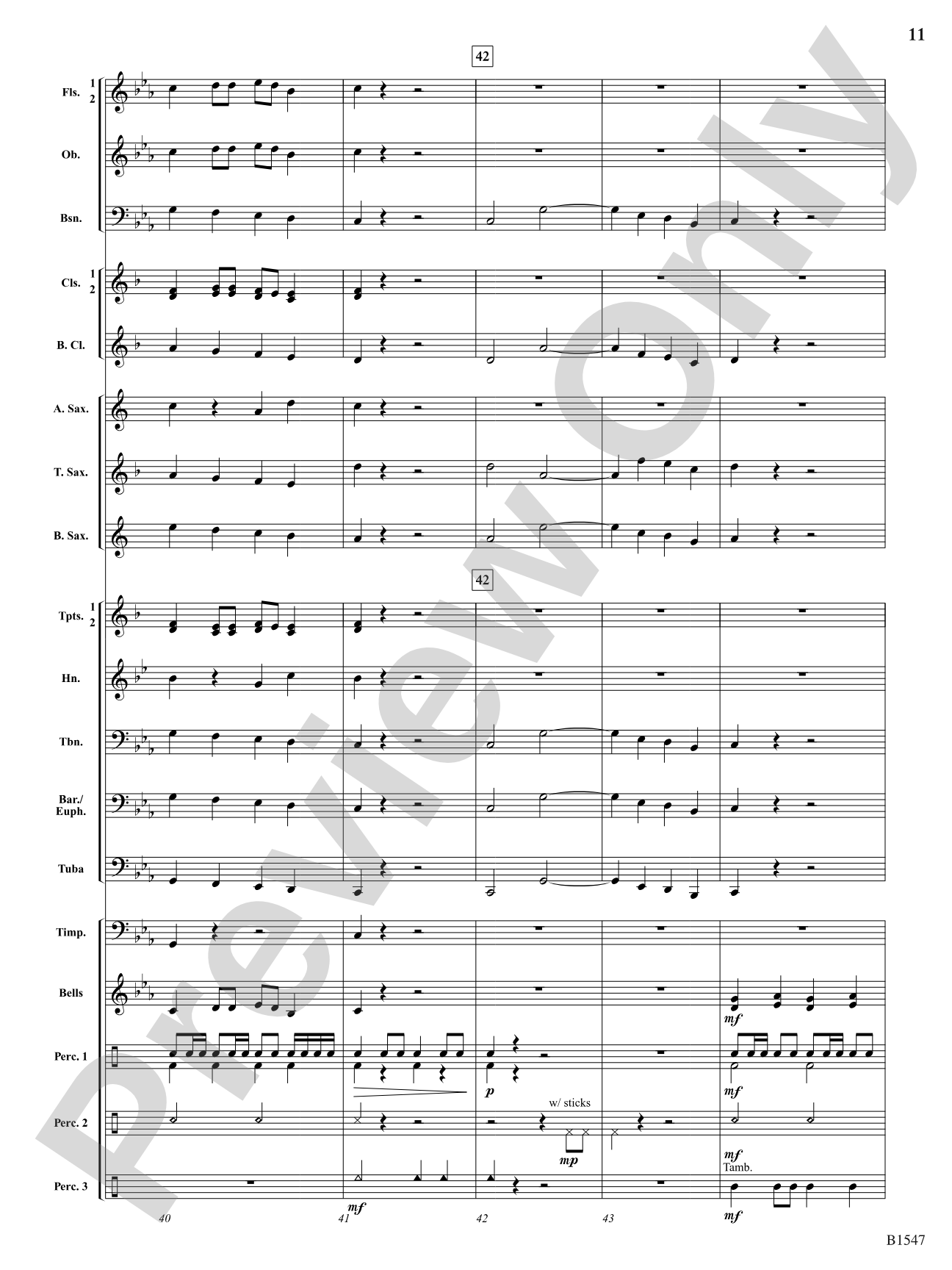 Hounds of Baskervilles: Concert Band Conductor Score & Parts