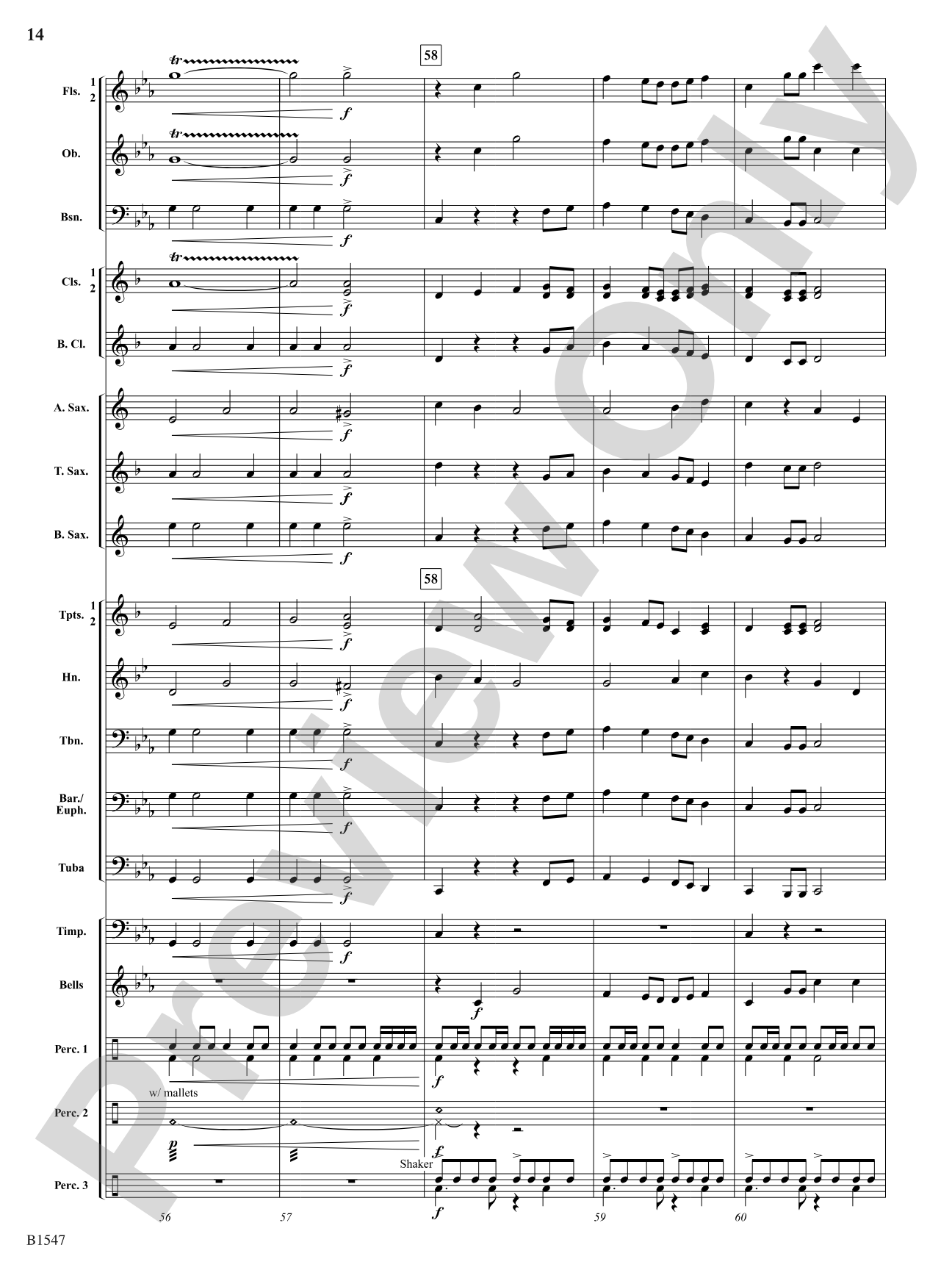 Hounds of Baskervilles: Concert Band Conductor Score & Parts