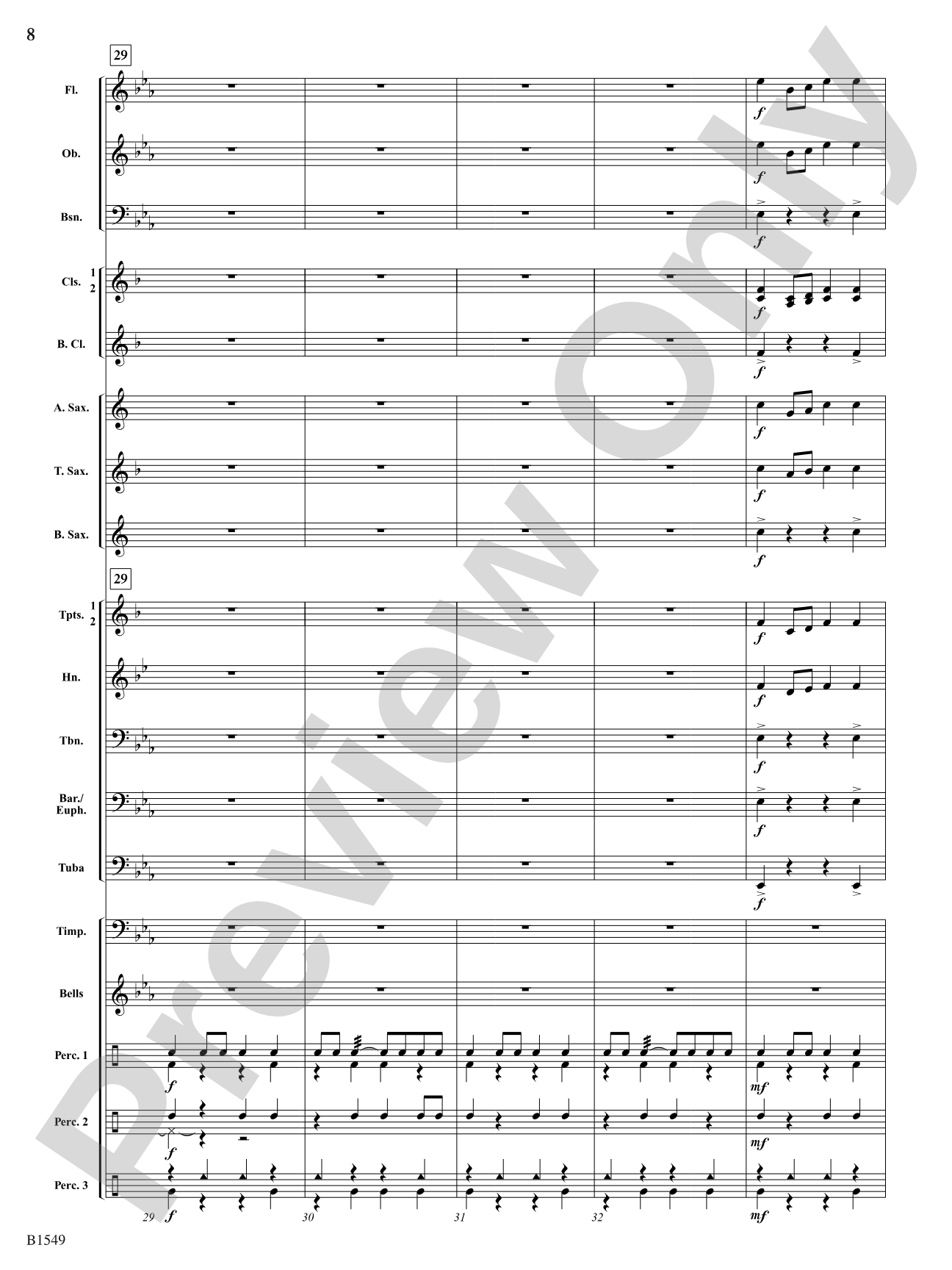Circle the Wagons: Concert Band Conductor Score & Parts