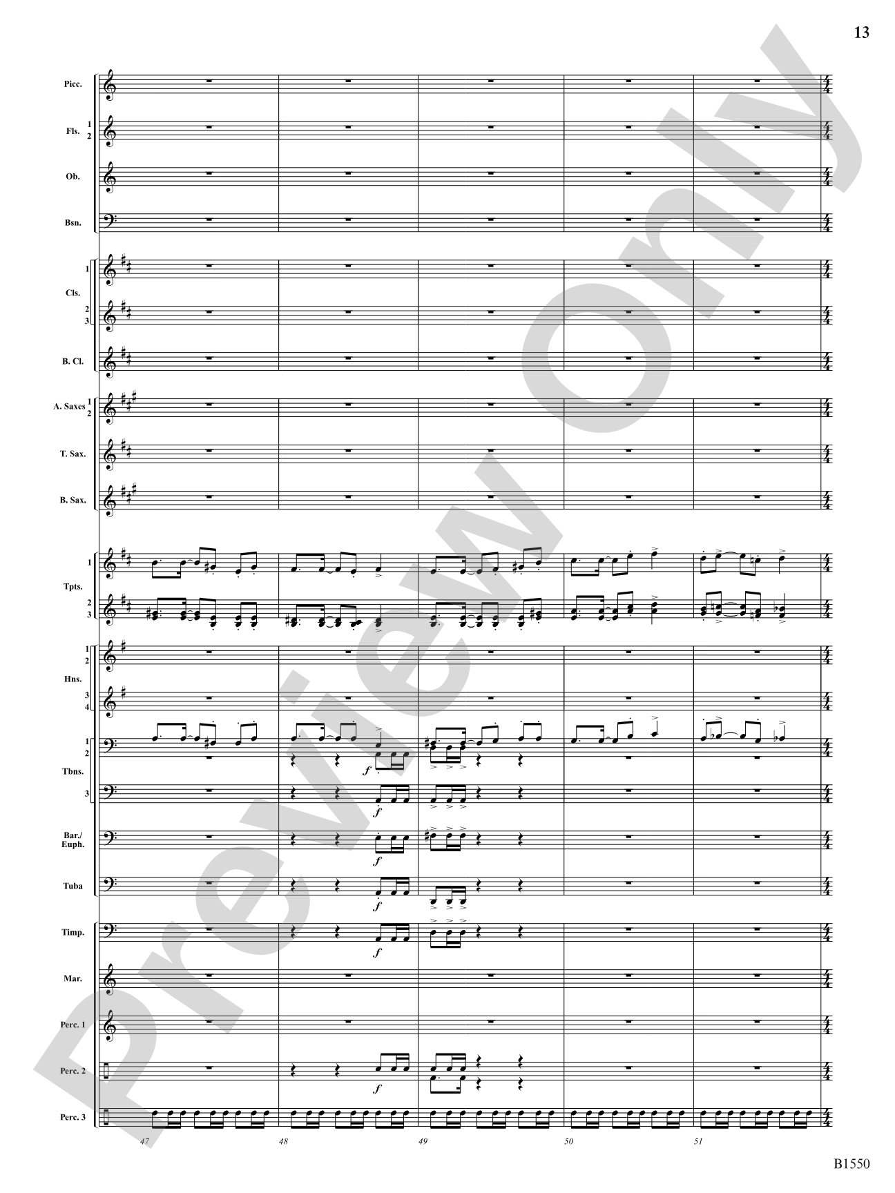Groove Music: Concert Band Conductor Score & Parts