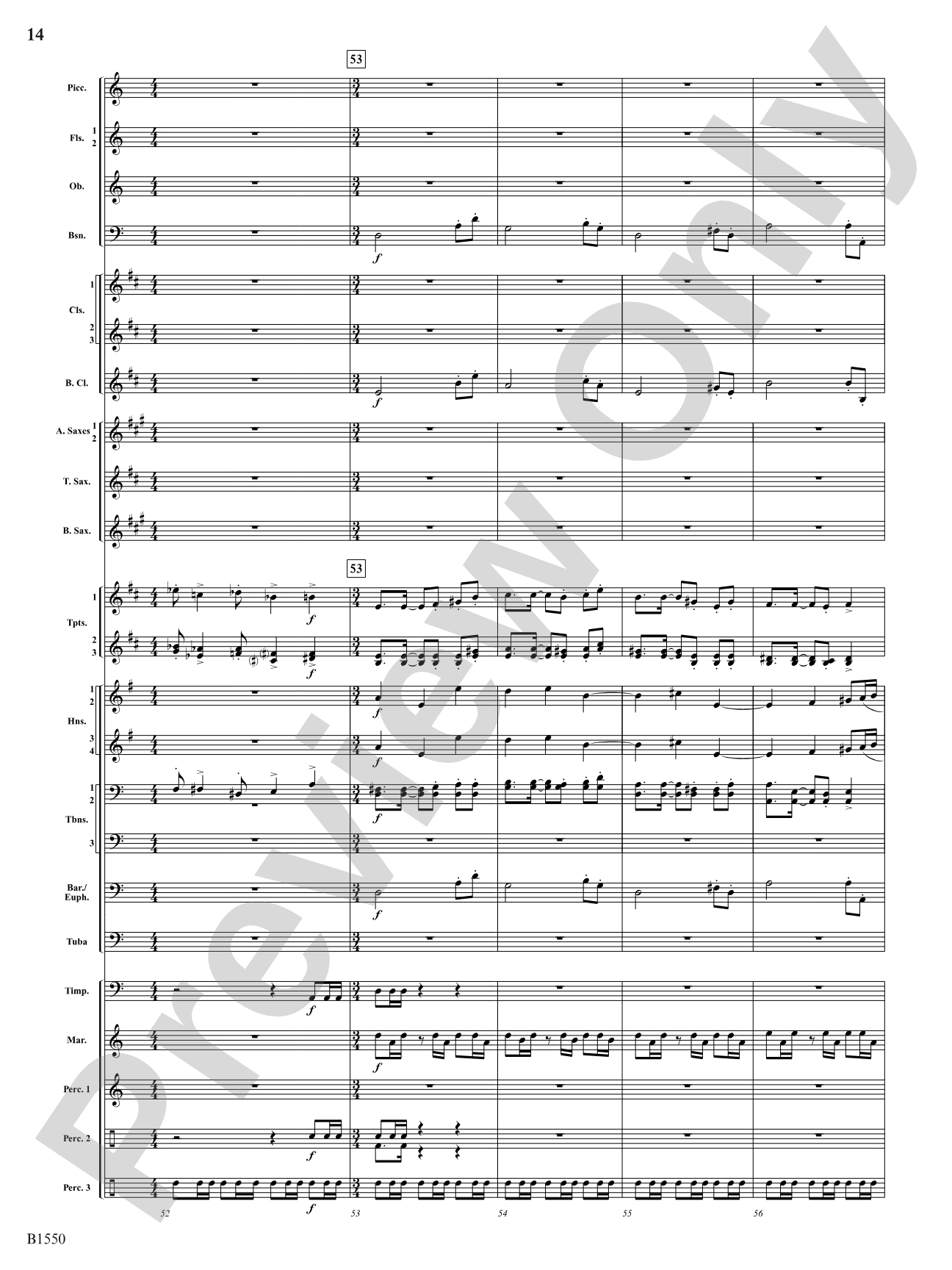 Groove Music: Concert Band Conductor Score & Parts