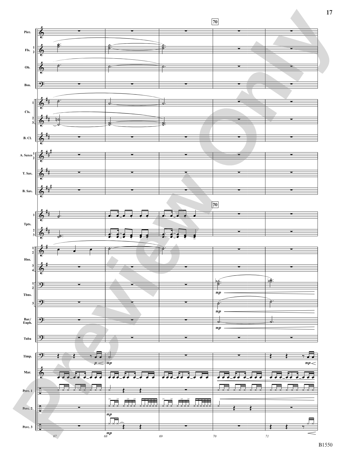 Groove Music: Concert Band Conductor Score & Parts