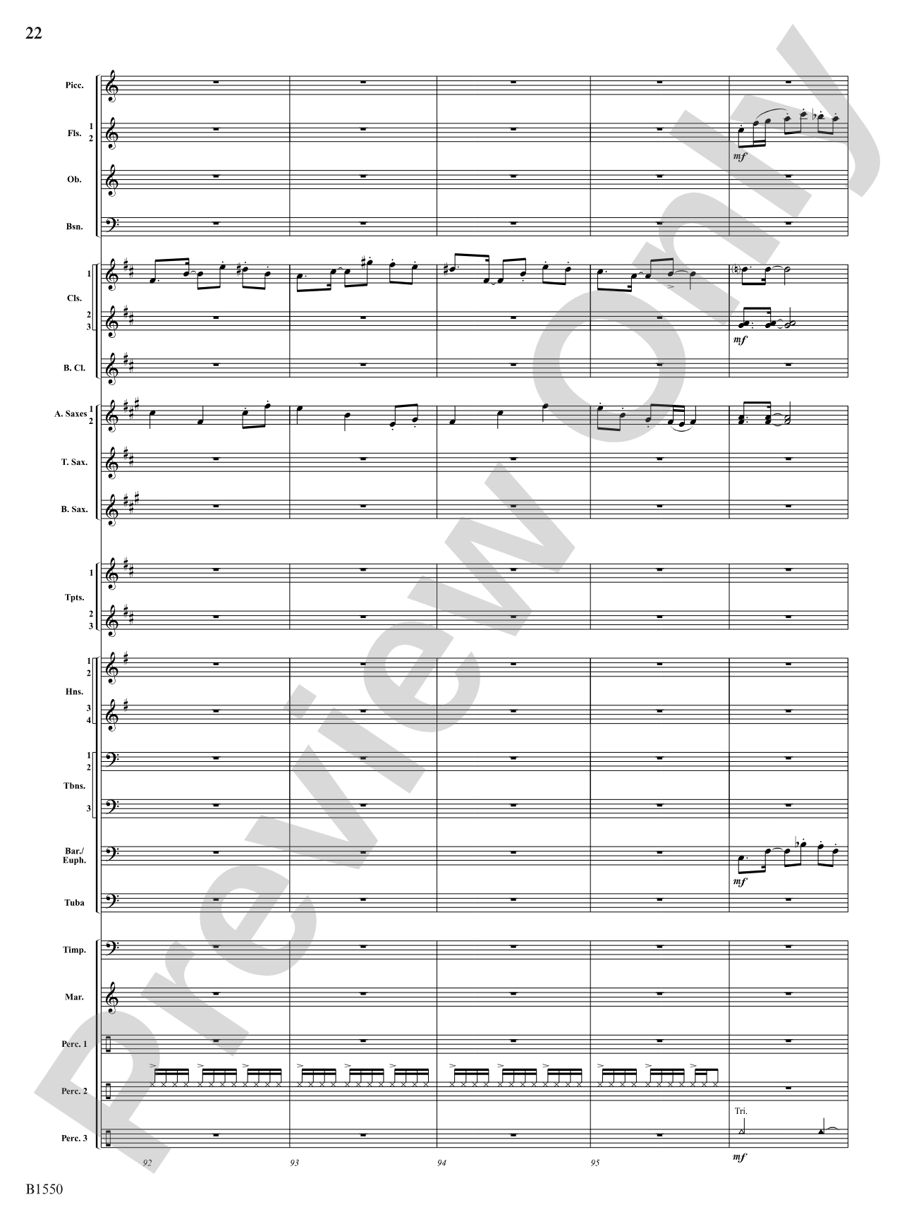 Groove Music: Concert Band Conductor Score & Parts